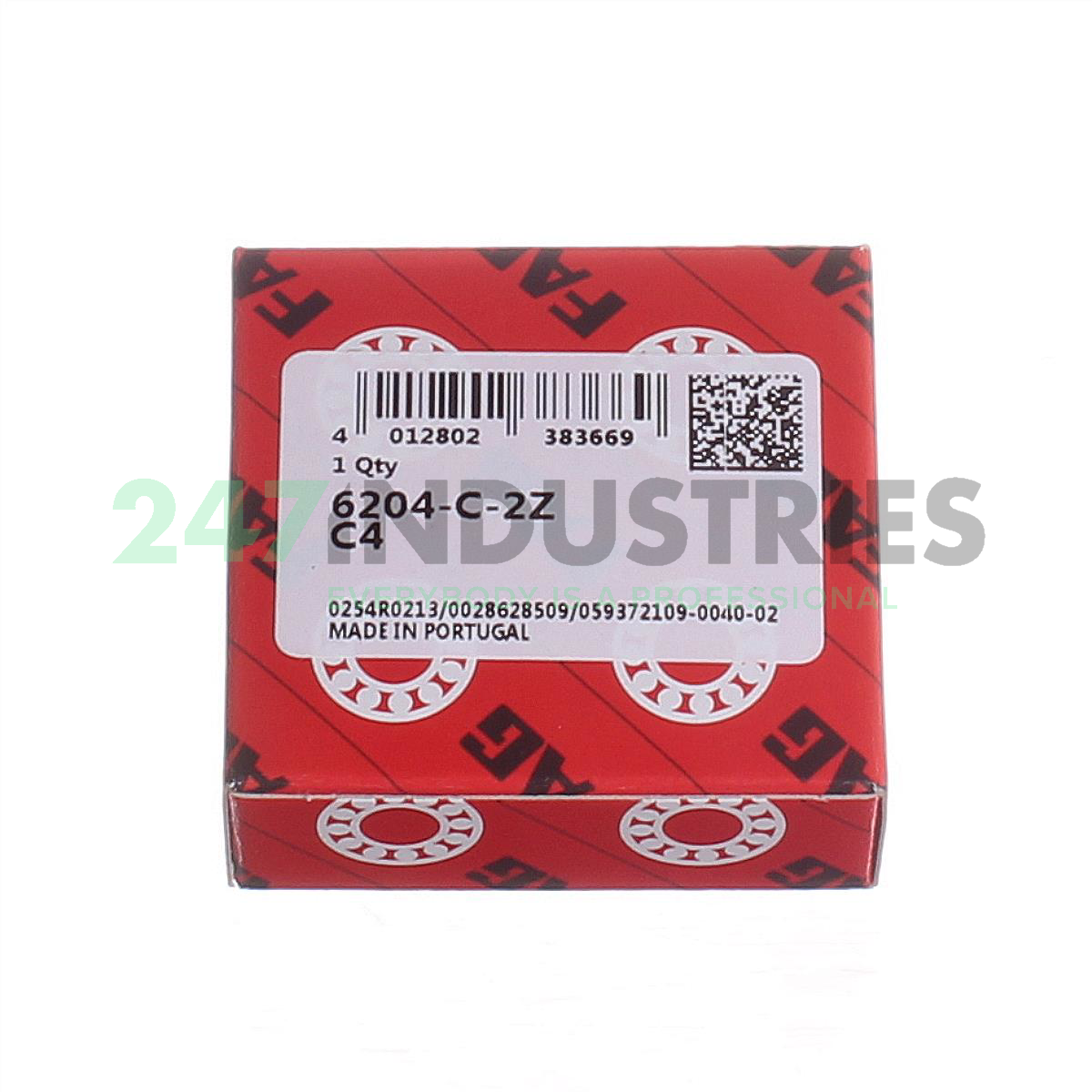 6204-C-2Z-C4 FAG Image 3