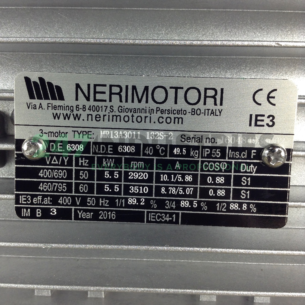 MR13A3011-132S-2-B3 Neri Motori Image 2