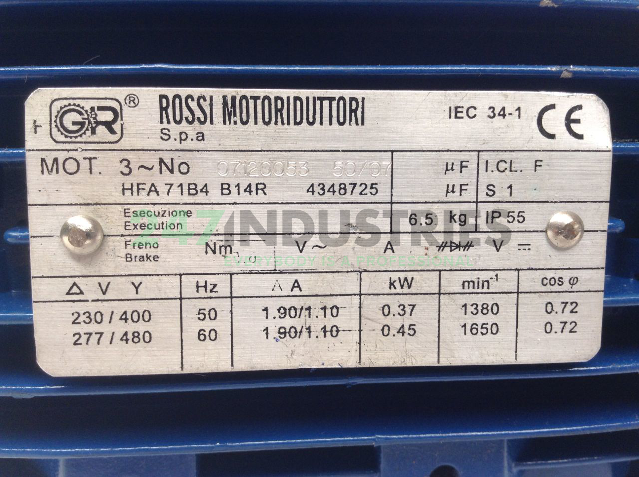 MRV118UO4E-F071B4B14R Rossi Image 3