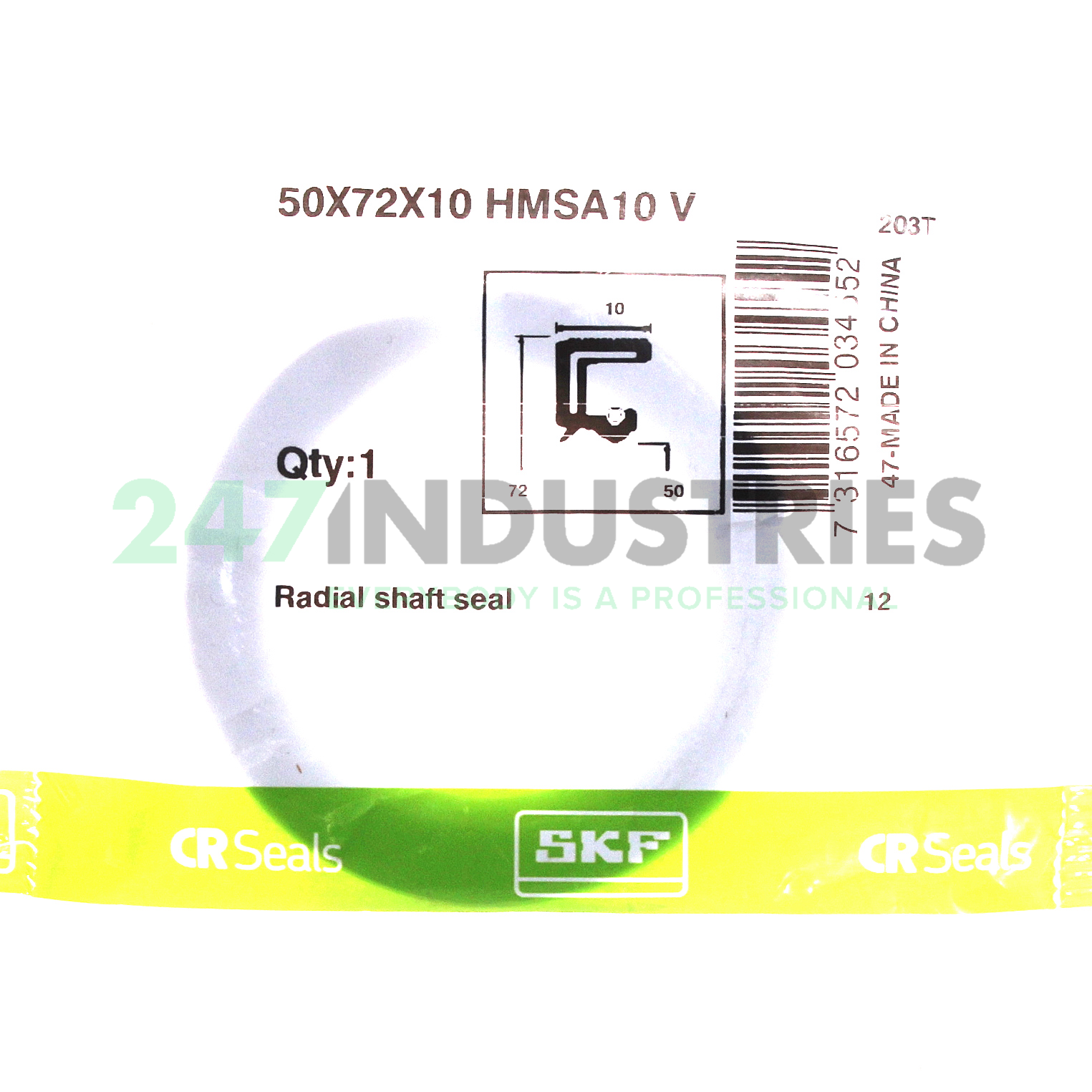 50X72X10HMSA10V SKF Image 3