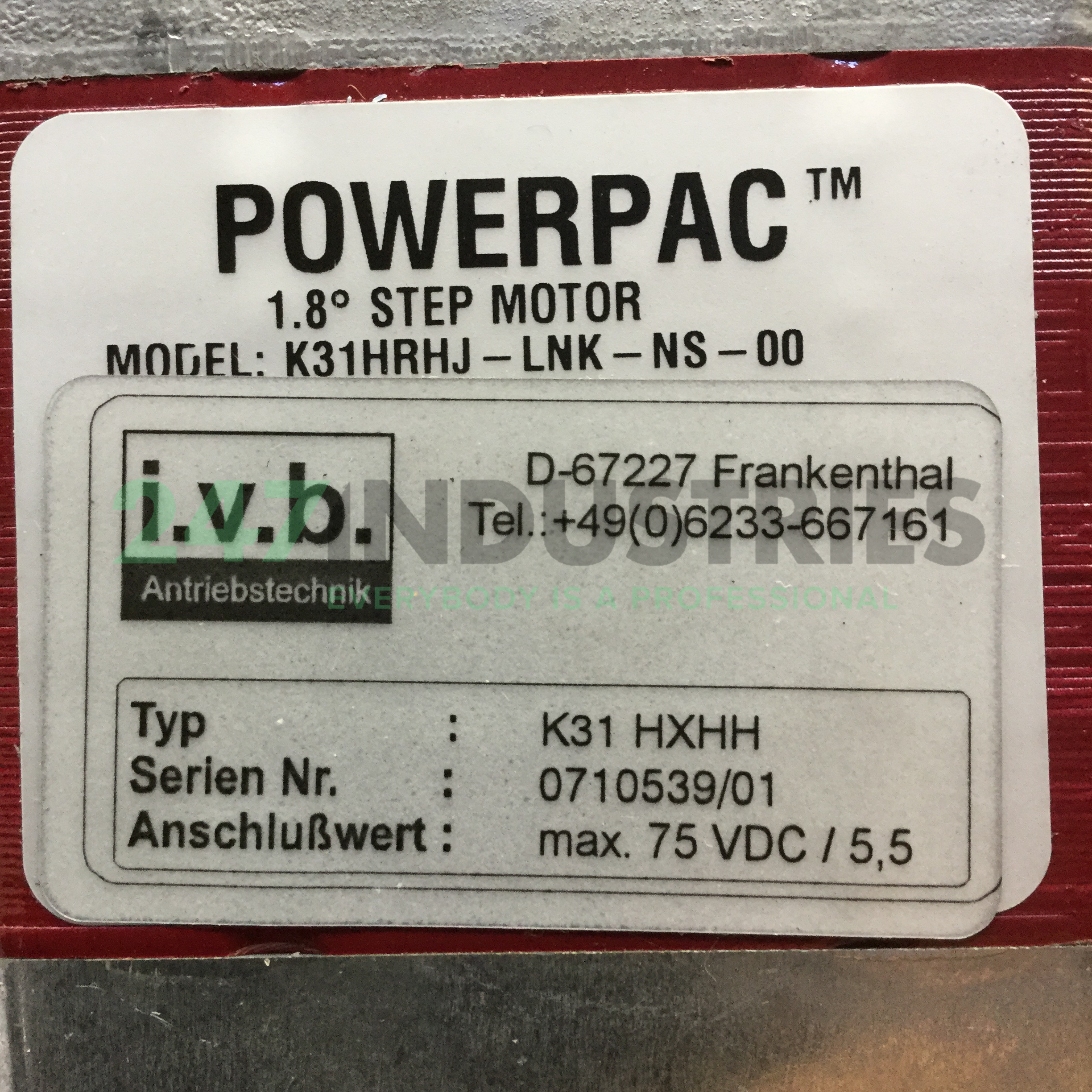 K31HRHJ-LNK-NS-00 Pacific Scientific Image 4
