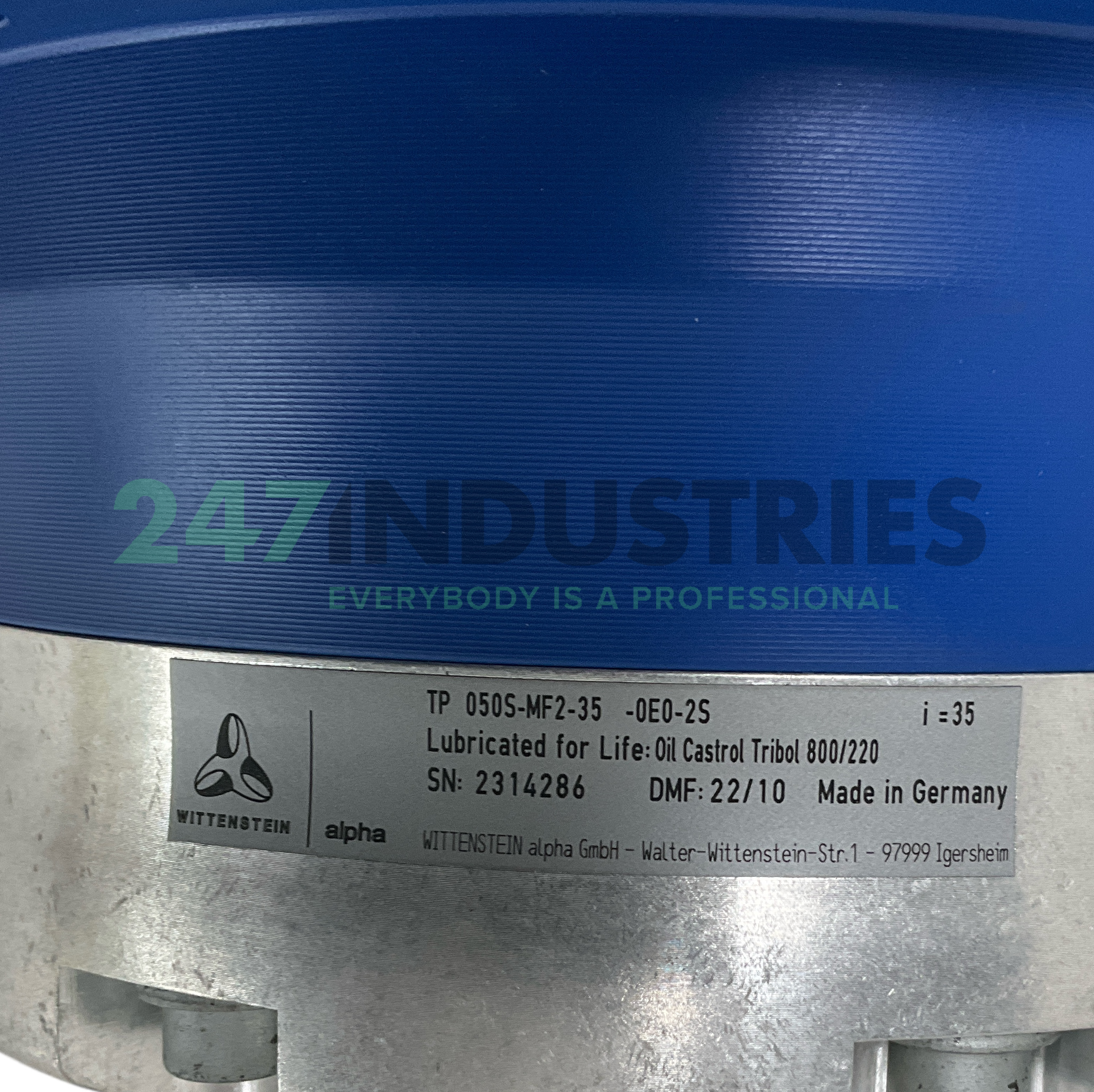 TP050S-MF2-35-0E0-2S Wittenstein Image 4