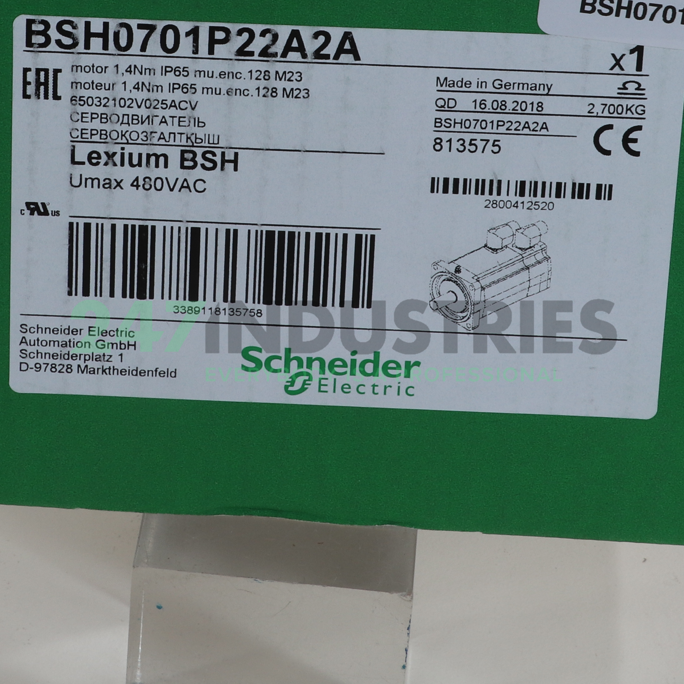 BSH0701P22A2A Schneider Electric Image 2