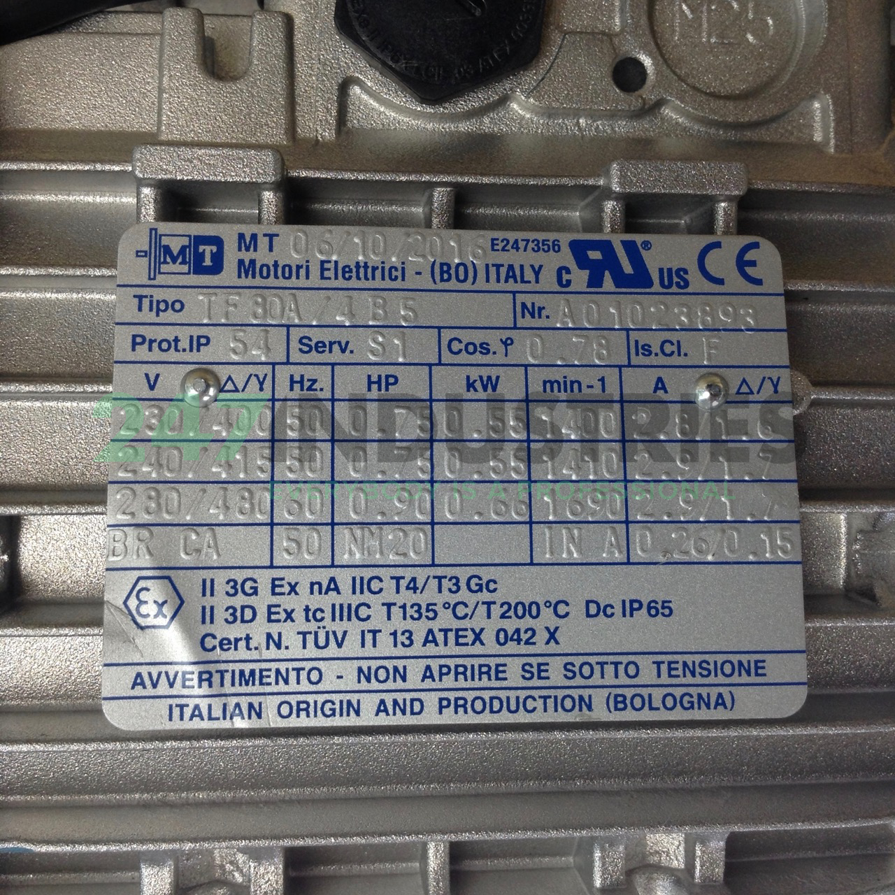 TF80A/4-B5 MT Motori Elettrici Image 2