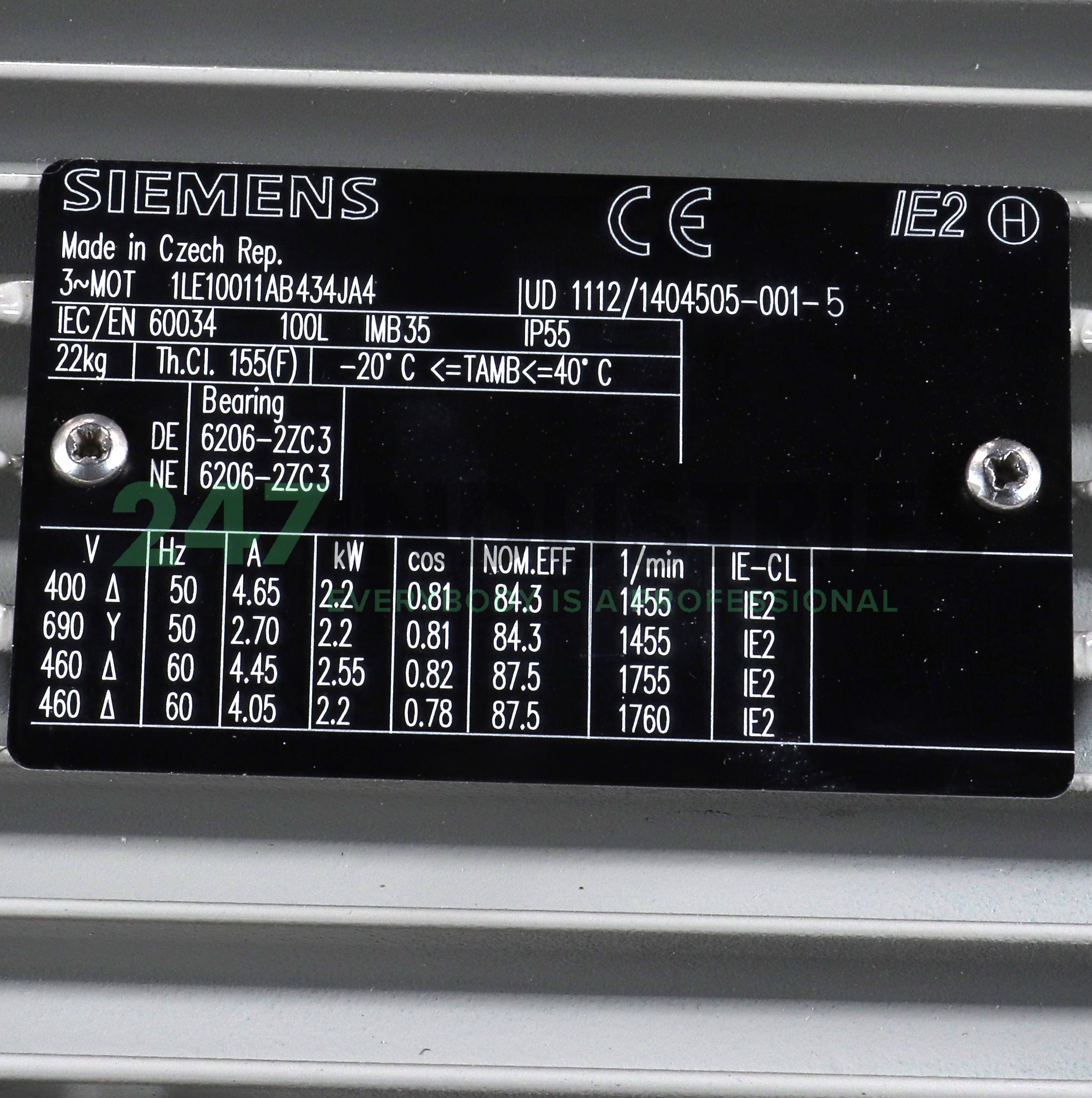 1LE1001-1AB43-4JA4 Siemens Image 2