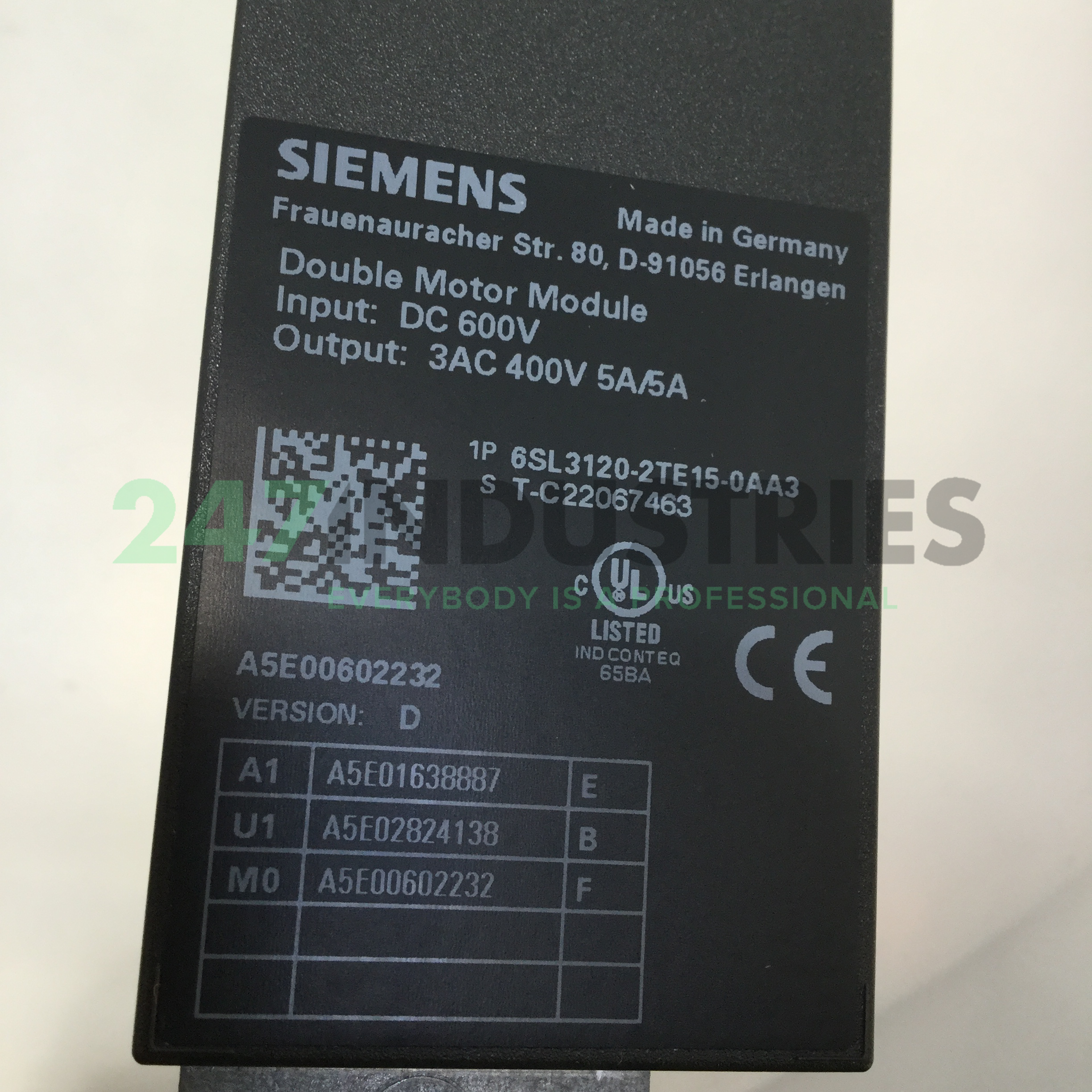 6SL3120-2TE15-0AA3 Siemens Image 5