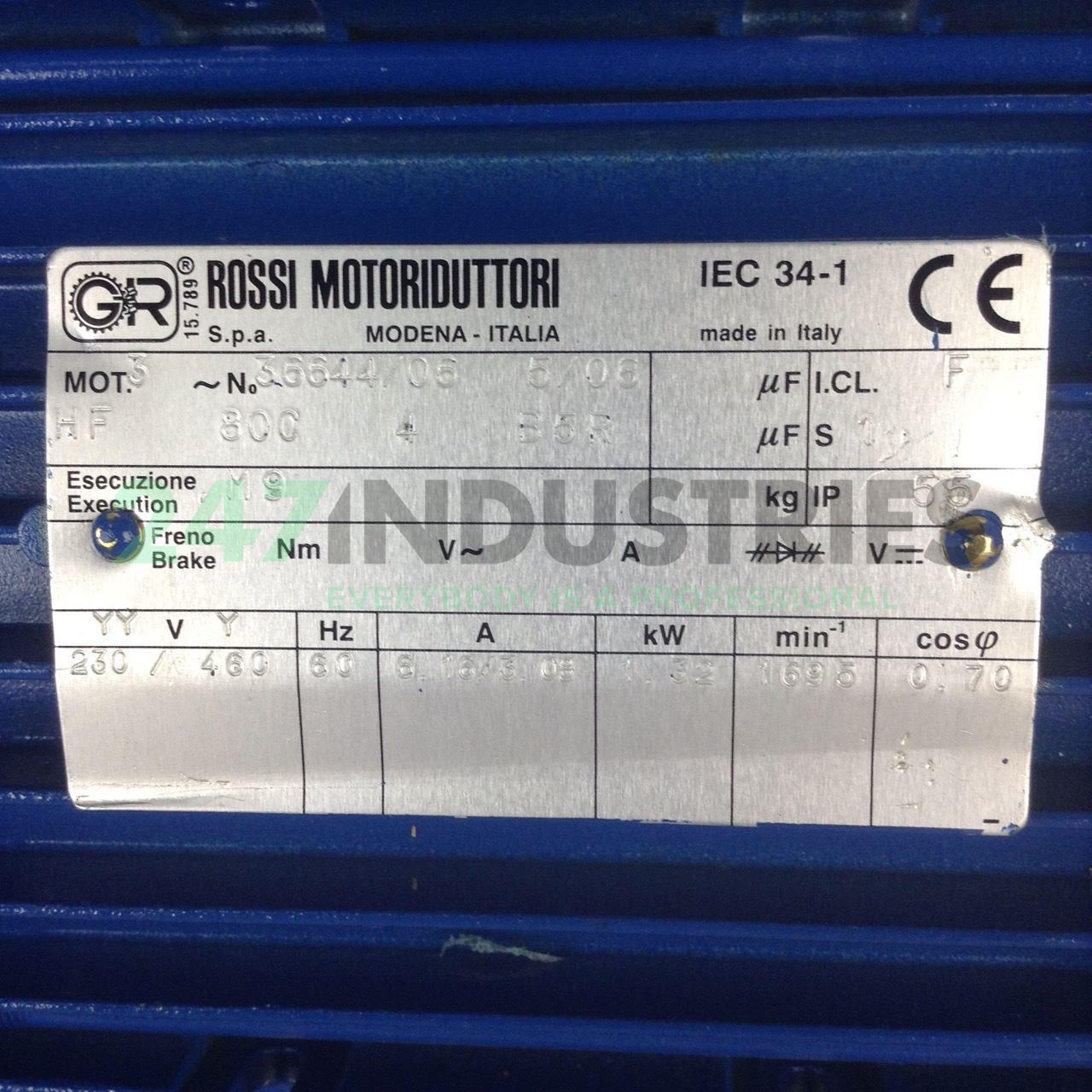 HF80C423046060B5R Rossi Image 2