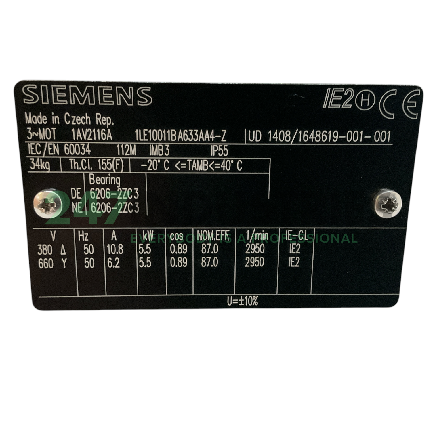 1LE1001-1BA63-3AA4-Z Siemens Image 4