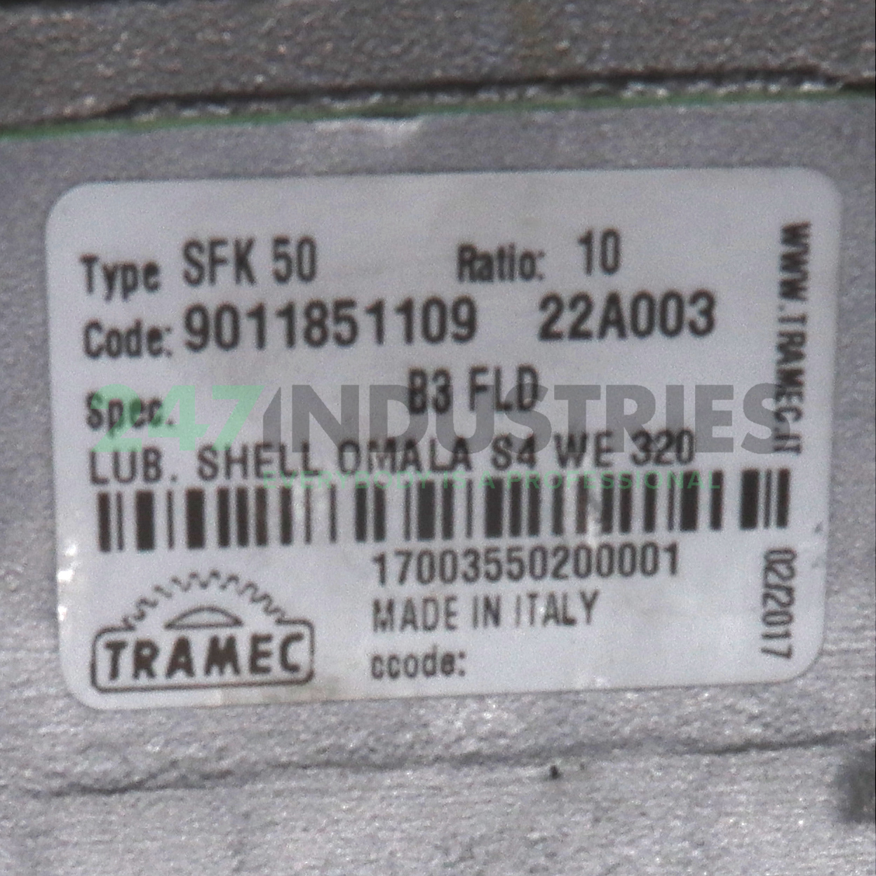 SFK50-71B14I10 Tramec Image 2