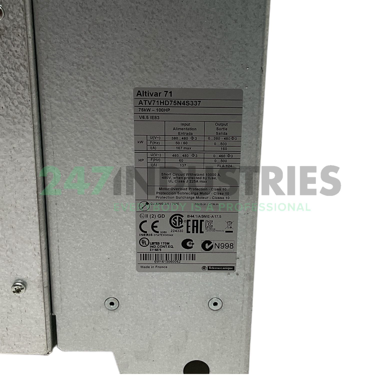 ATV71HD75N4S337 Schneider Electric Image 4