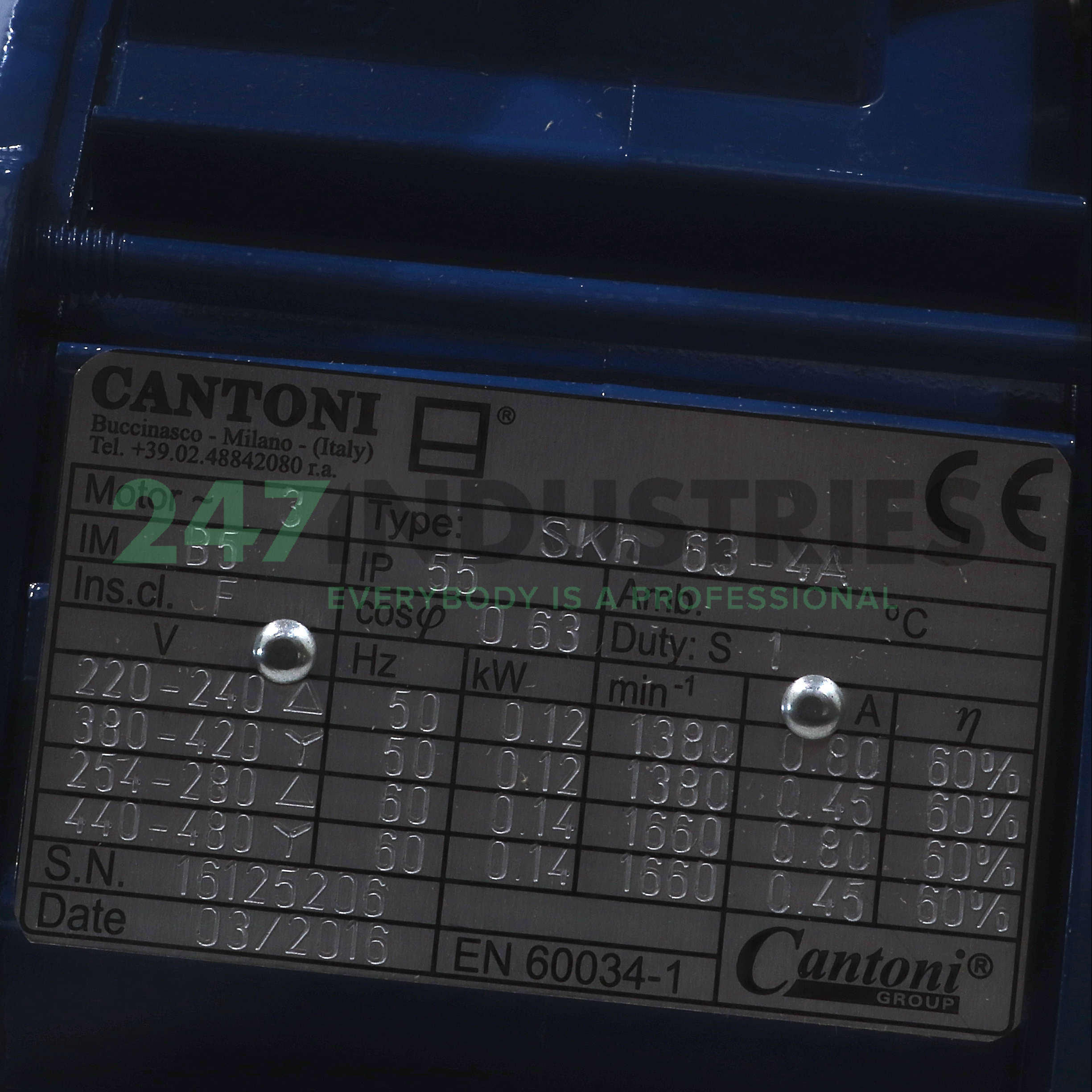 SKH63-4A-B5 Cantoni & C. Image 2