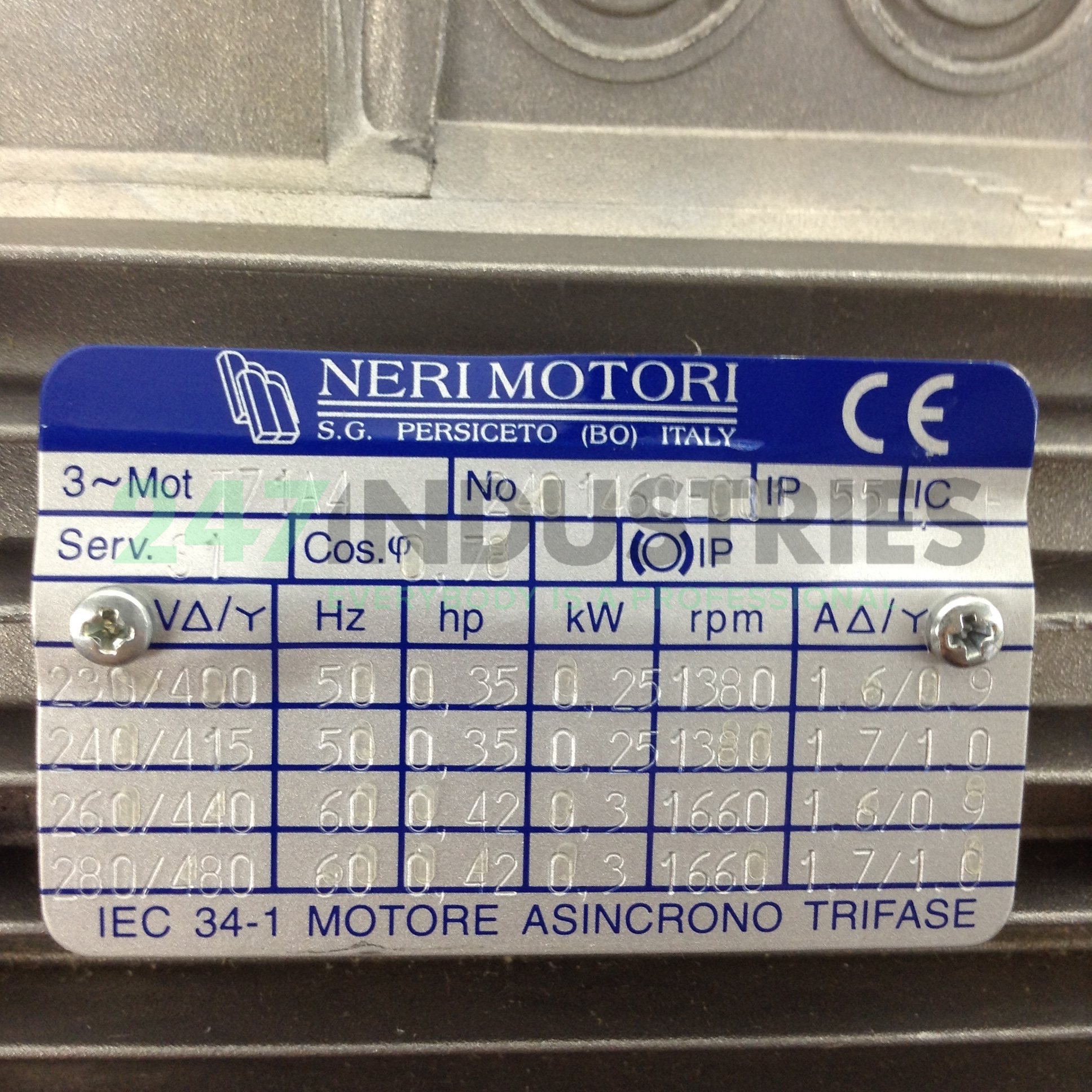 T71A4B14 Neri Motori Image 2