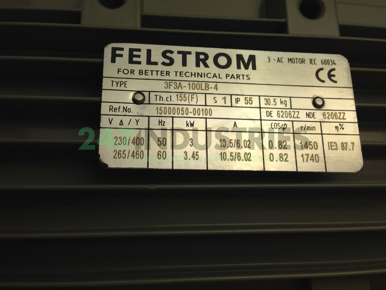 3F3A-100LB-4B34 Felstrom Image 3