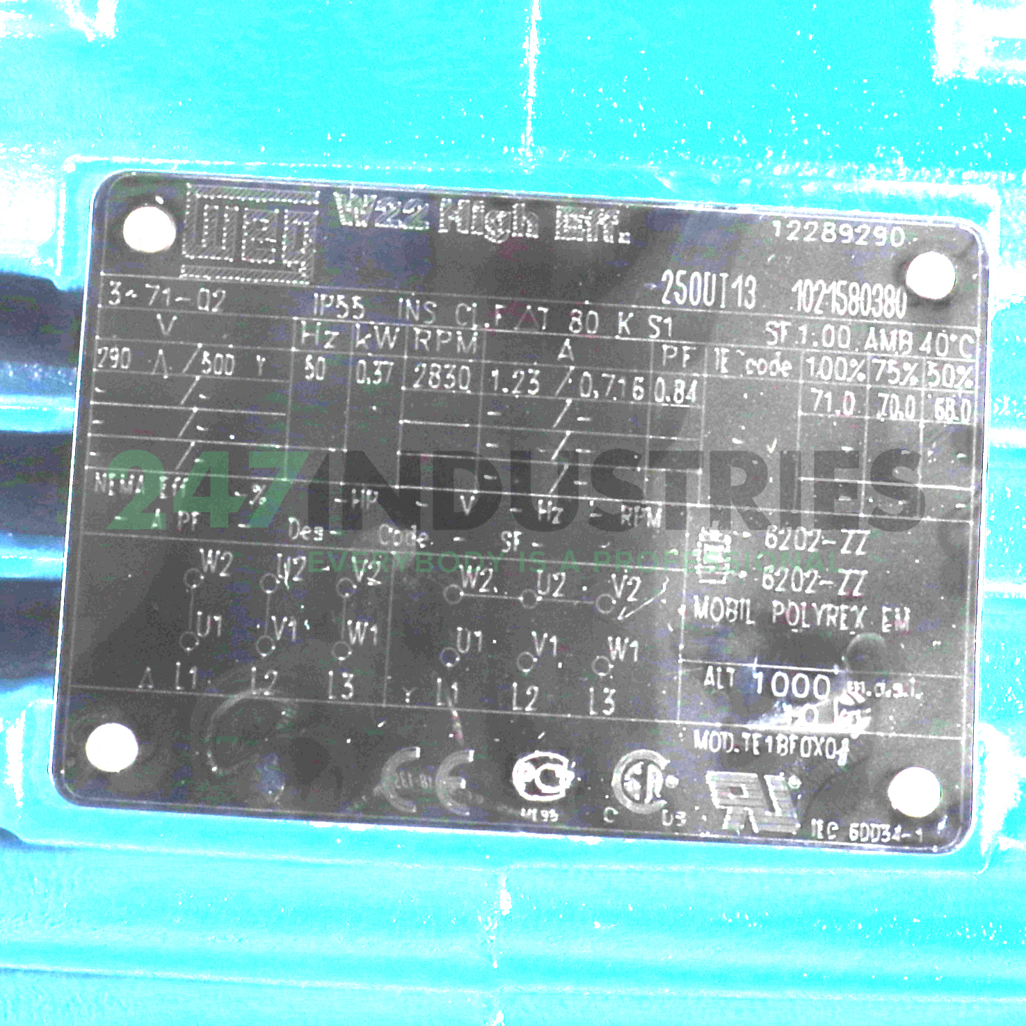 0.37K30CI0712B3 WEG Image 4