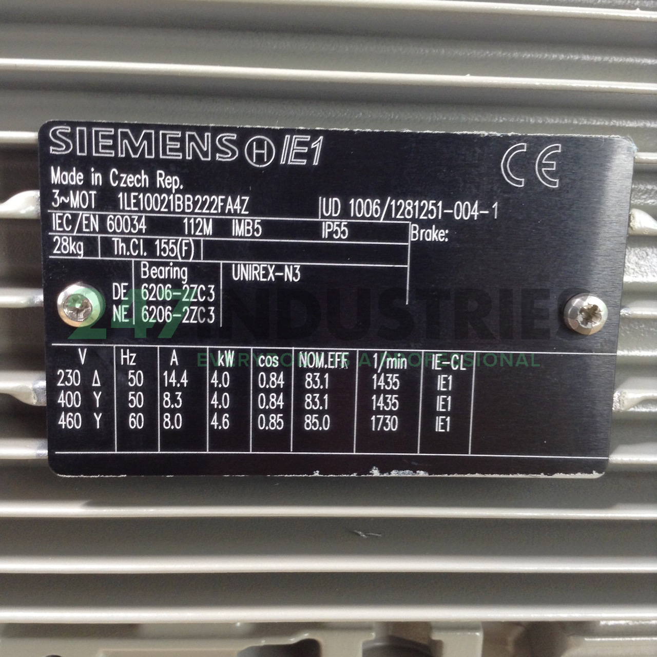 1LE1002-1BB22-2FA4-Z Siemens Image 2
