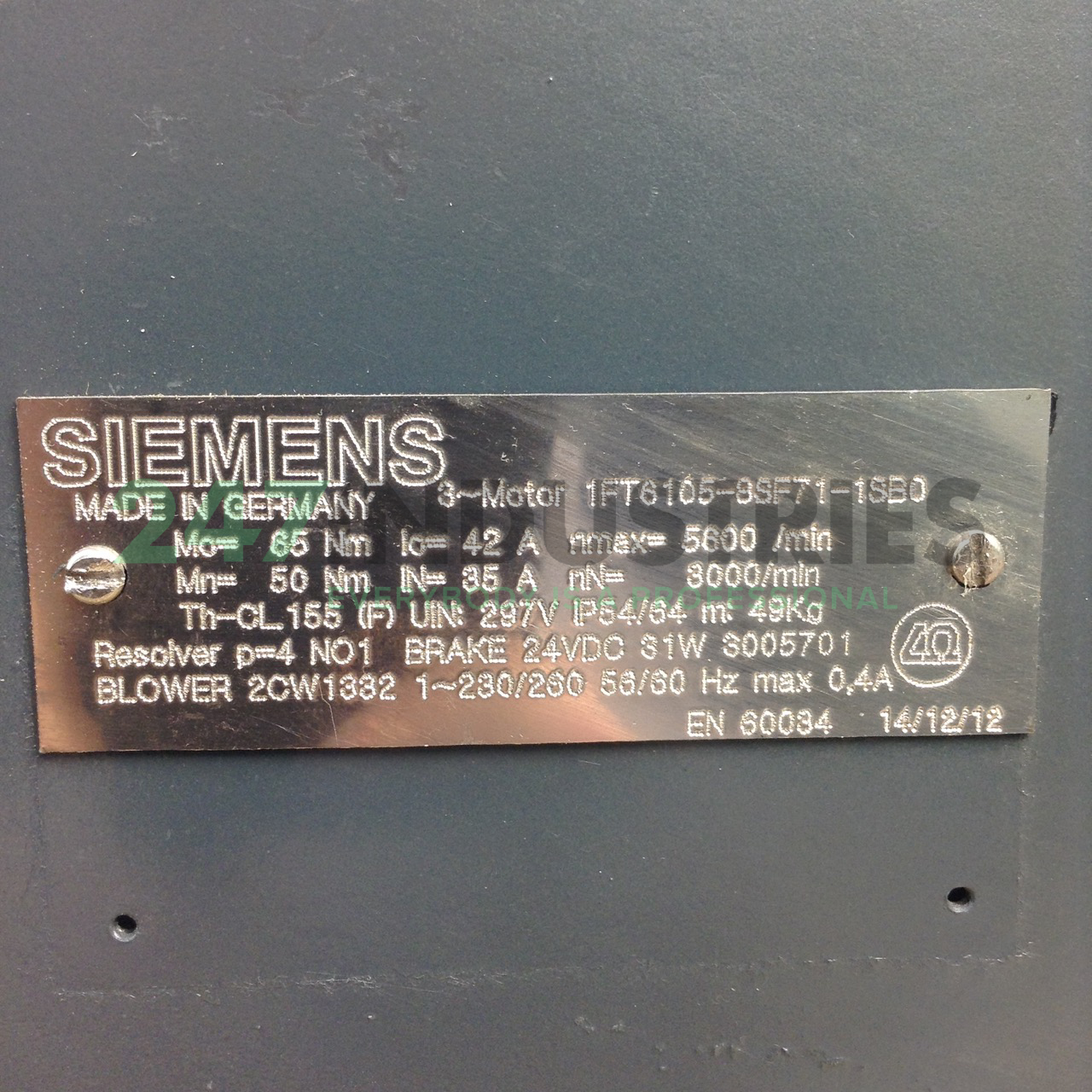 1FT6105-8SF71-1SB0 Siemens Image 2