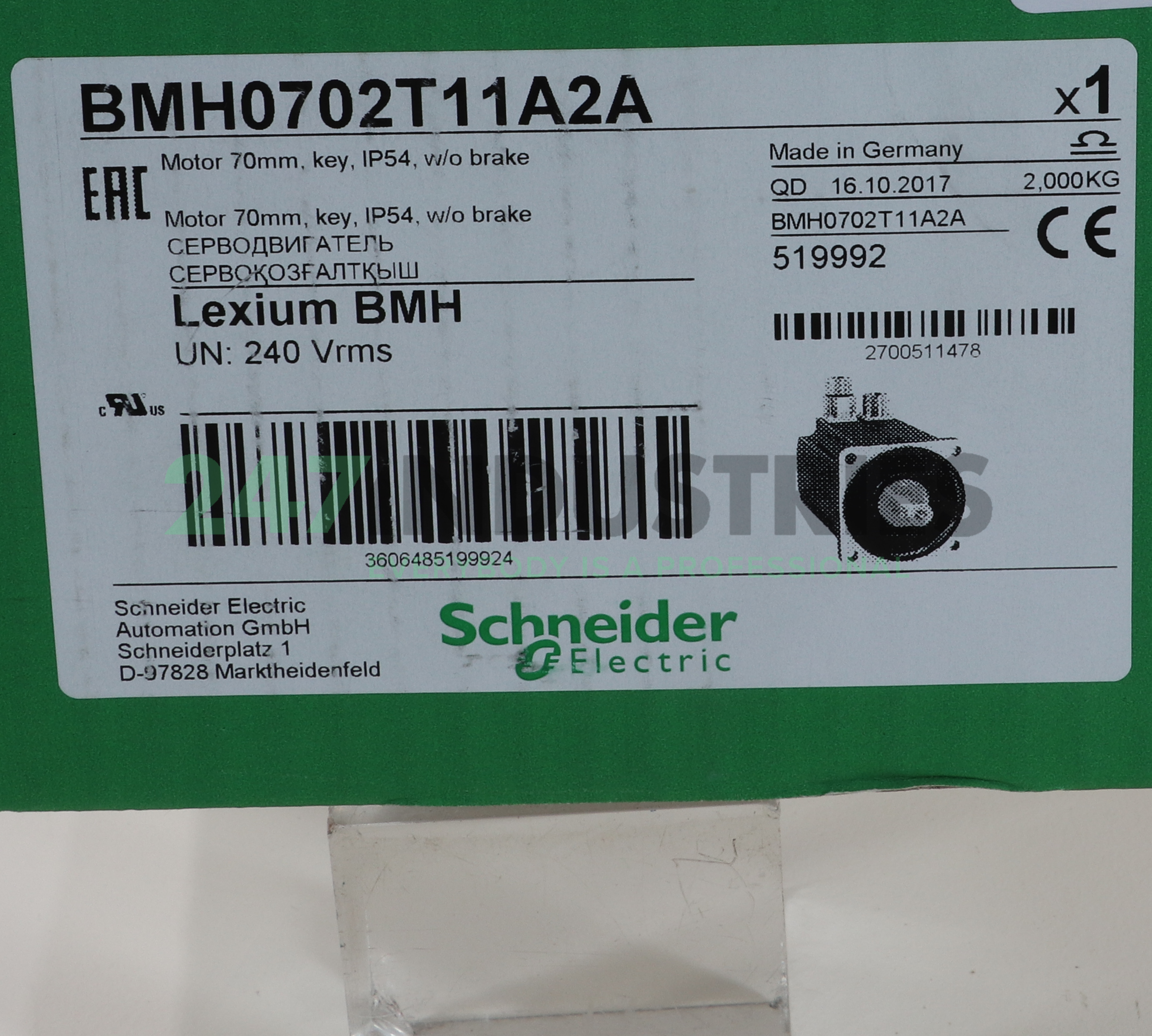 BMH0702T11A2A Schneider Electric Image 2