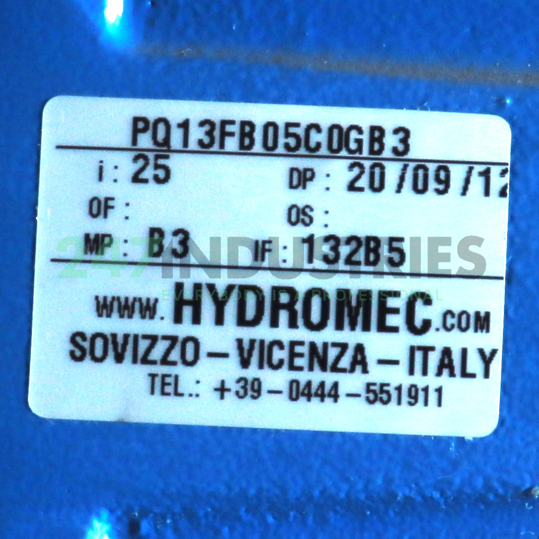 PQ13FB05C0GB3-B14I25 Hydro-Mec Image 2