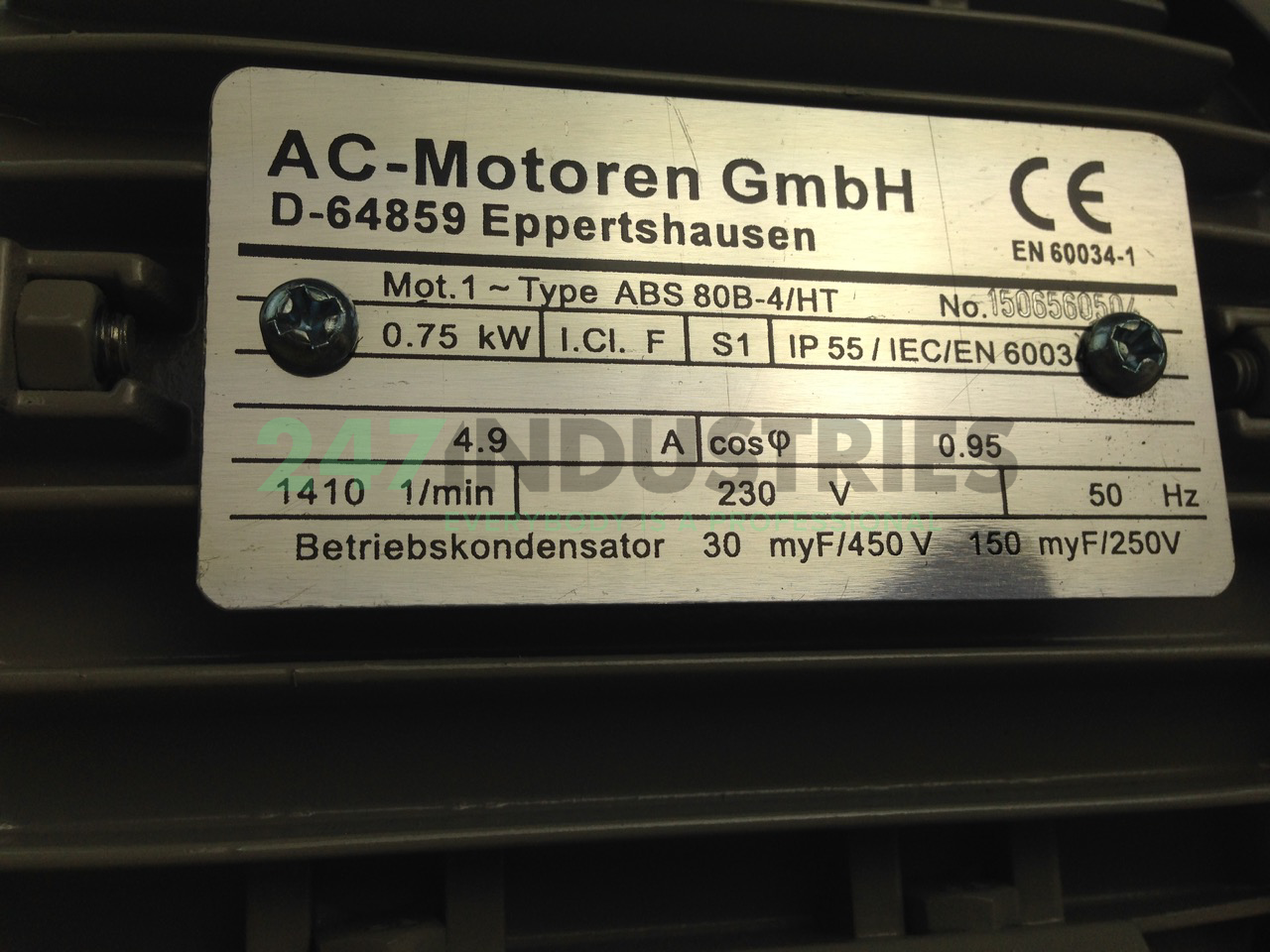 ABS80B-4/HTB3 AC-Motoren GmbH Image 2