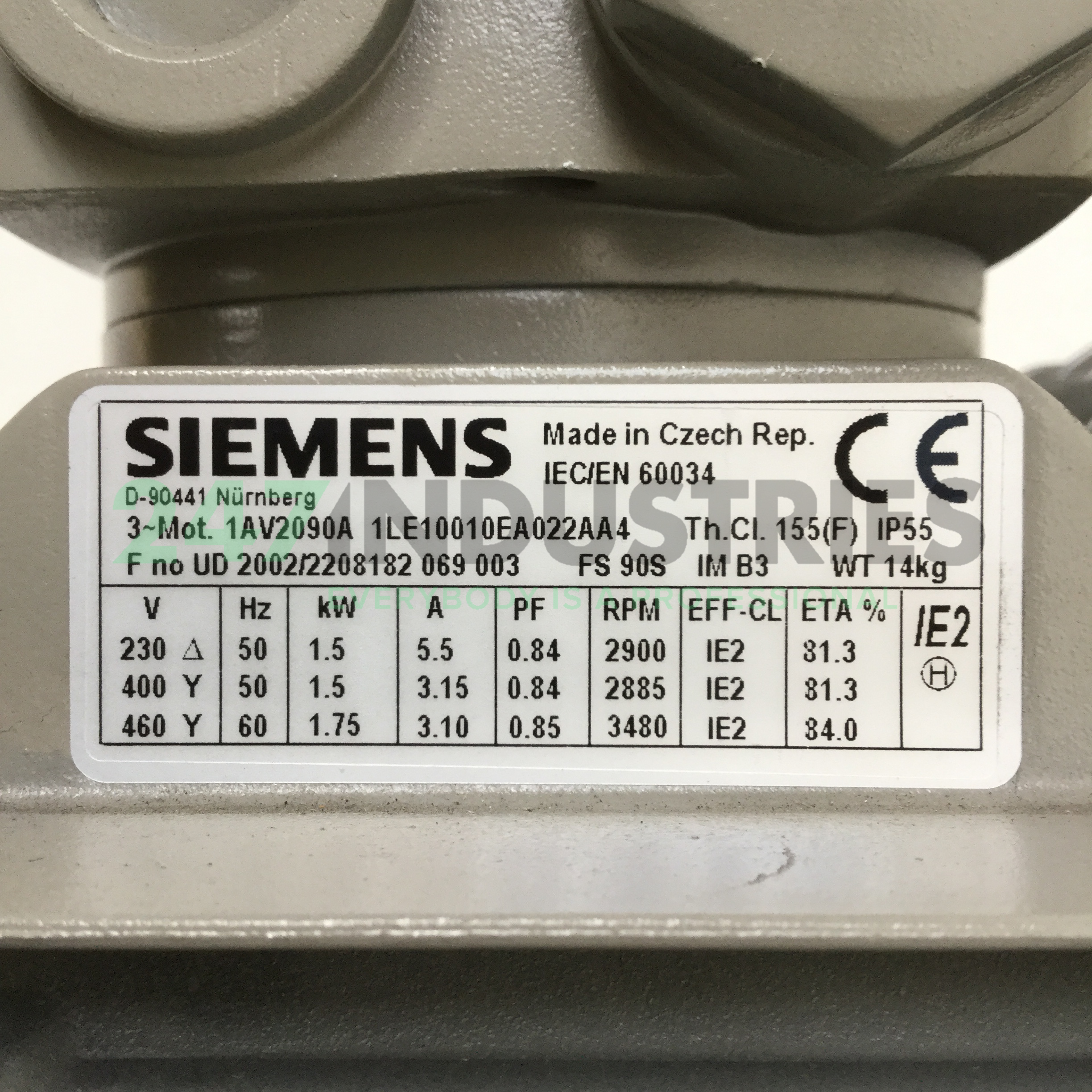 1LE1001-0EA02-2AA4 Siemens Image 4