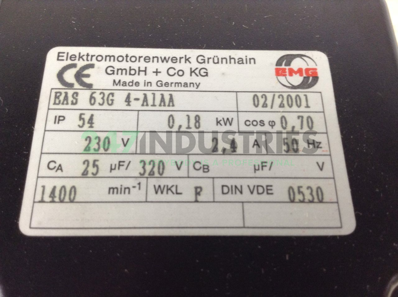 EAS63G4-ALAAB3 EMGR Elektromotoren Grünhain Image 2