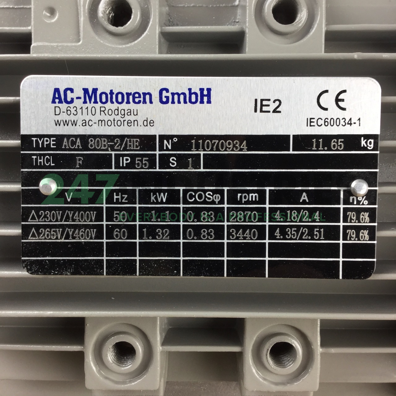 FCA80B-2/HEB14 AC-Motoren GmbH Image 2