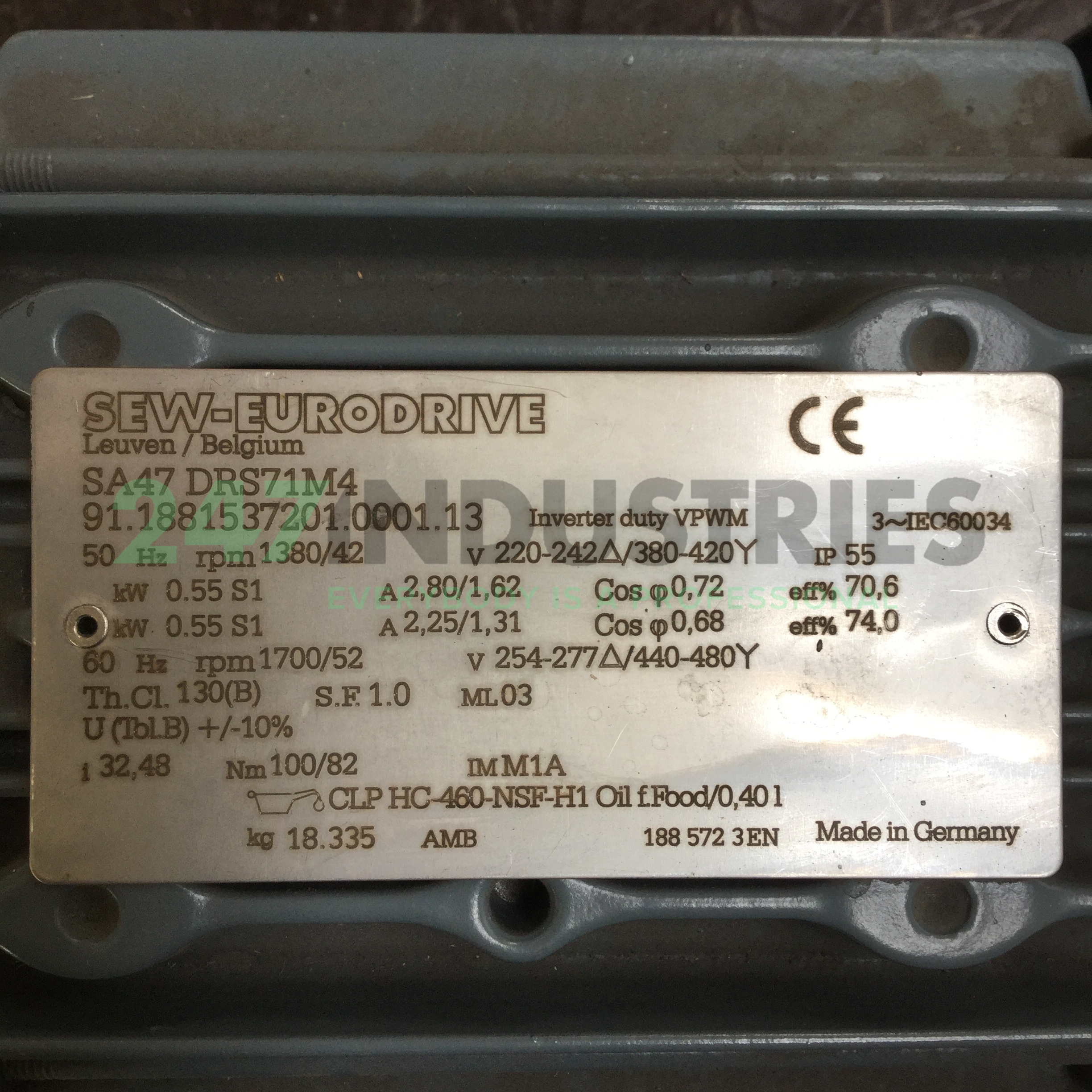 SA47DRS71M4 SEW-EURODRIVE Image 4