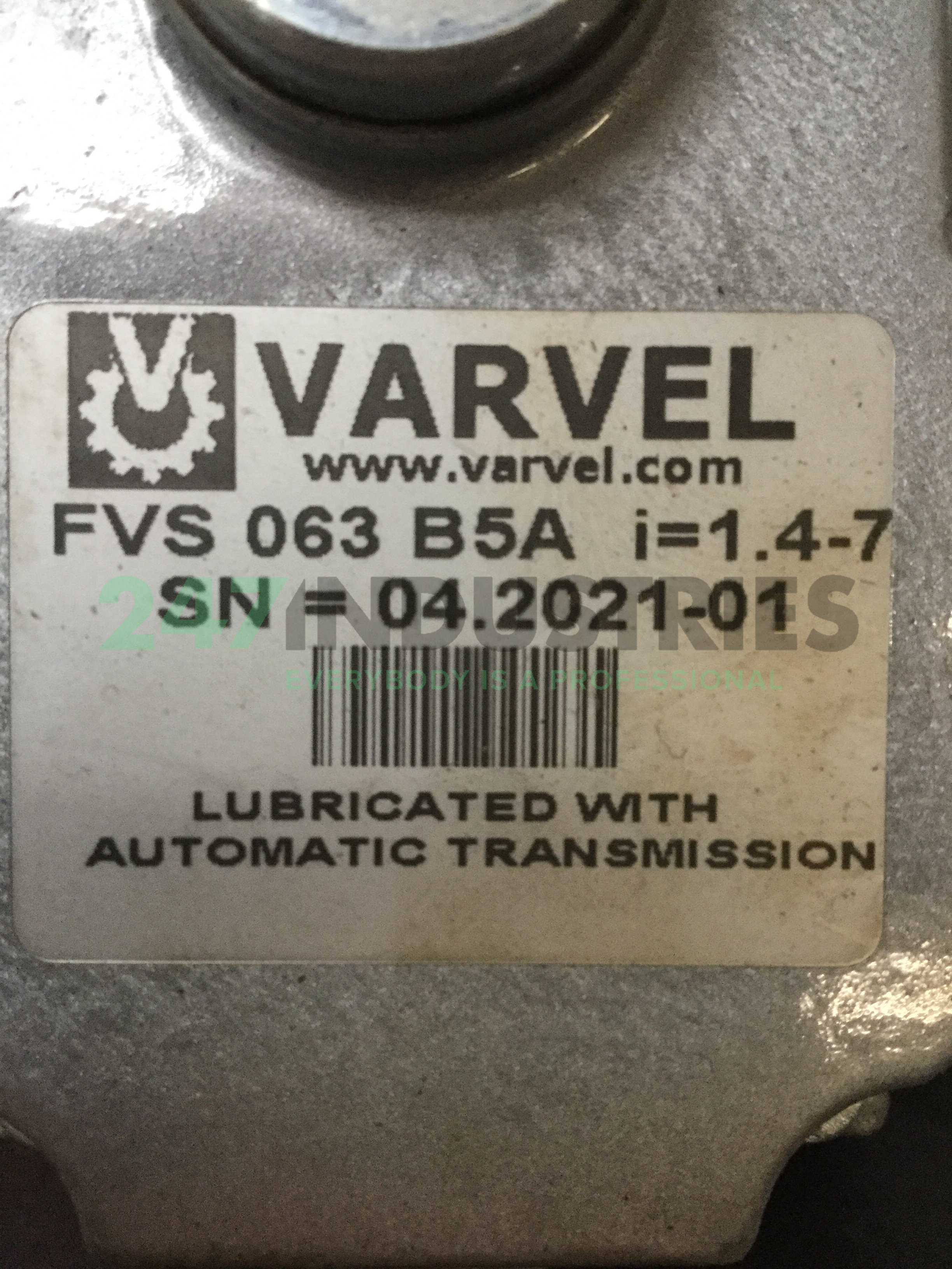 FVS063-63B5I7 Varvel Image 4