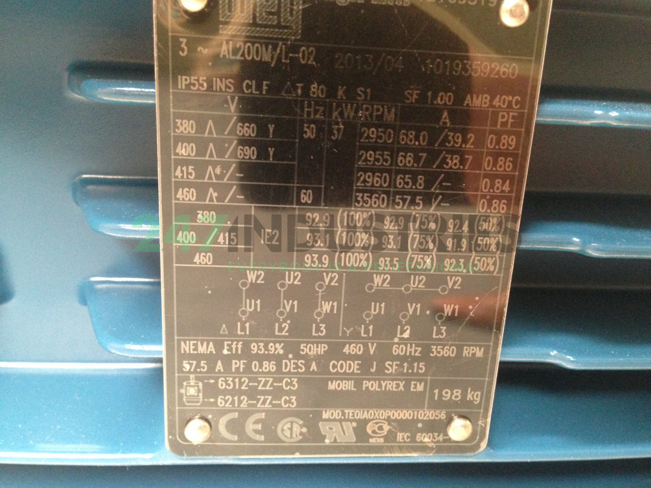 37K32AL2200M/L2B3 WEG Image 2