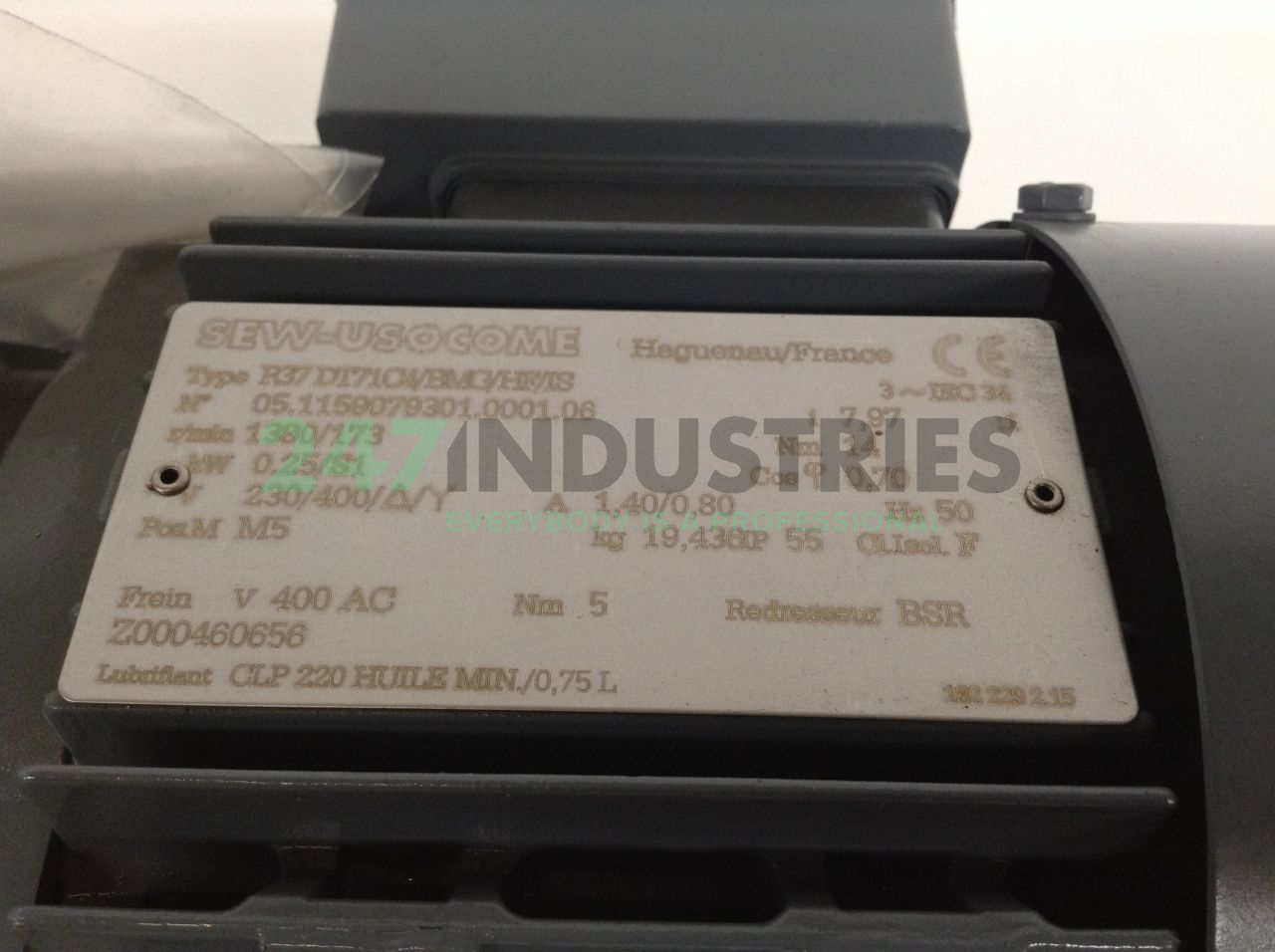 R37DT71C4/BMG/HF/IS SEW-EURODRIVE Image 2