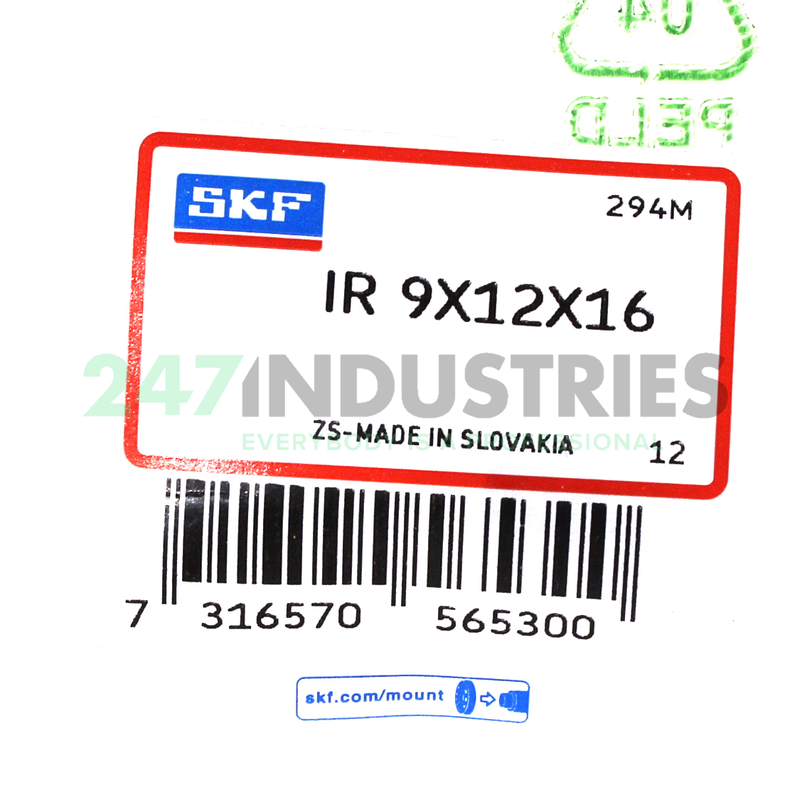 IR9X12X16 SKF Image 2