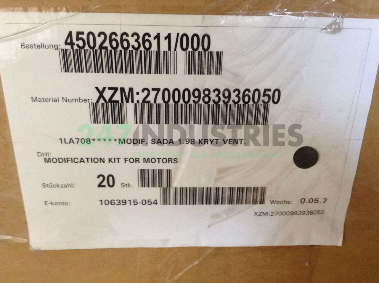 XZM:27000983936050 Siemens Image 2