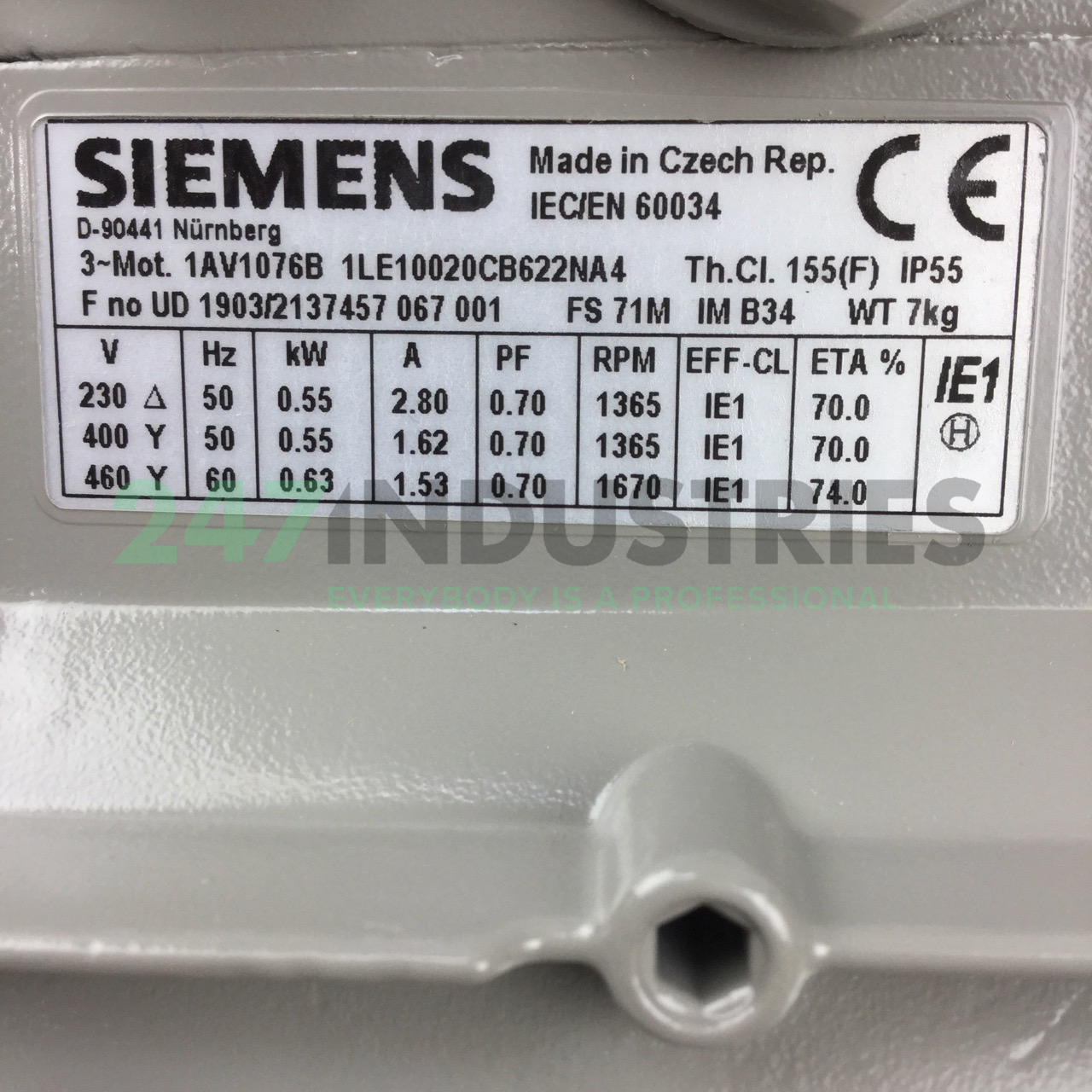1LE1002-0CB62-2NA4 Siemens Image 2
