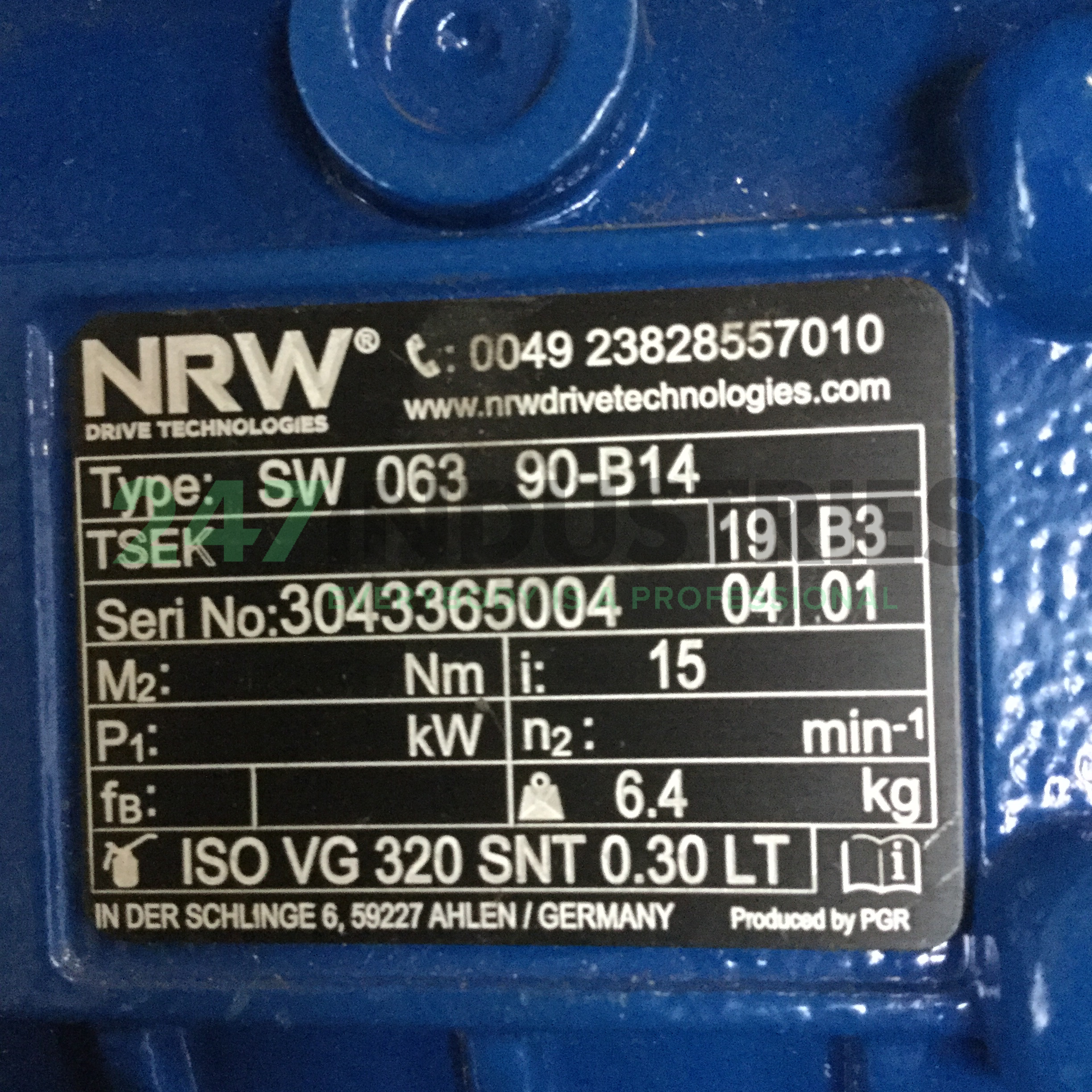 SW06390B14-I15 NRW Image 4