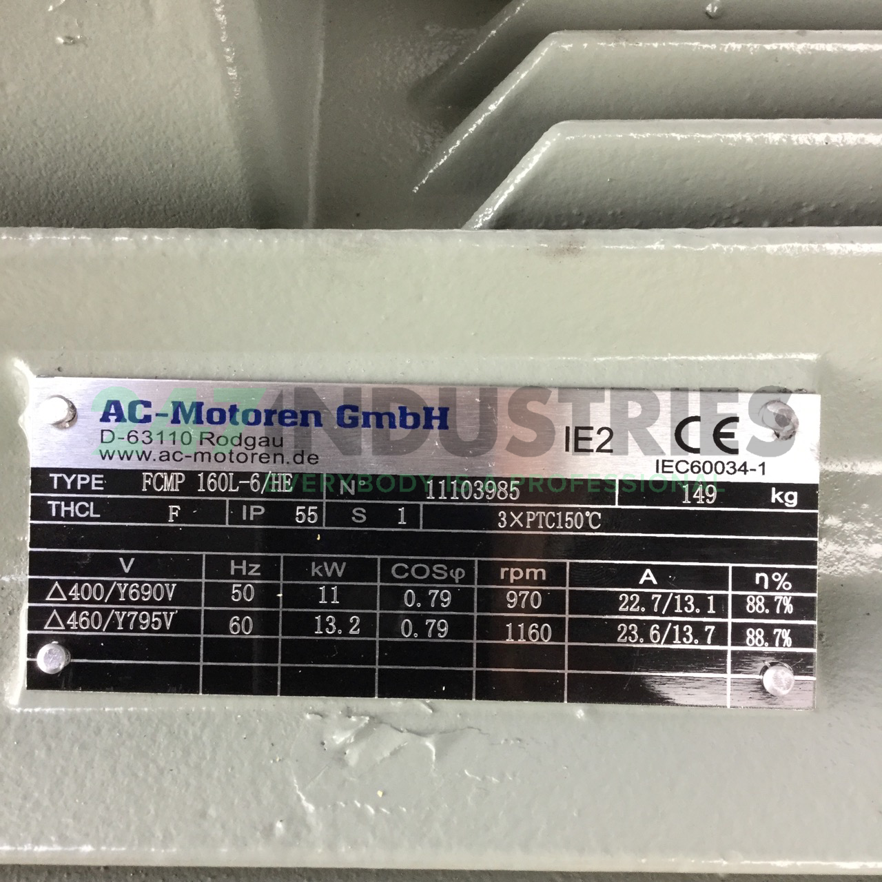 FCMP160L-6/HEB35 AC-Motoren GmbH Image 2