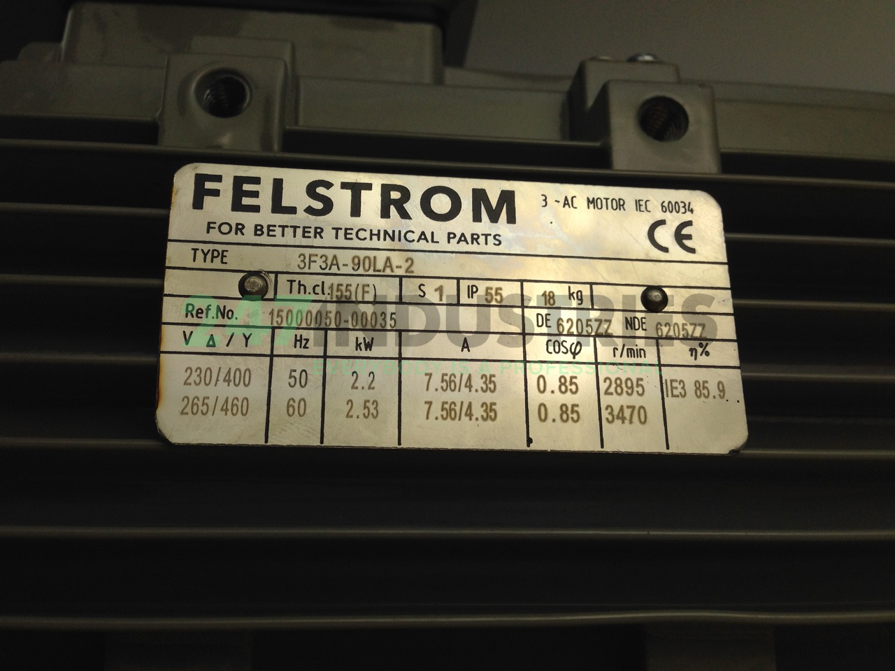 3F3A-90LA-2B34 Felstrom Image 3