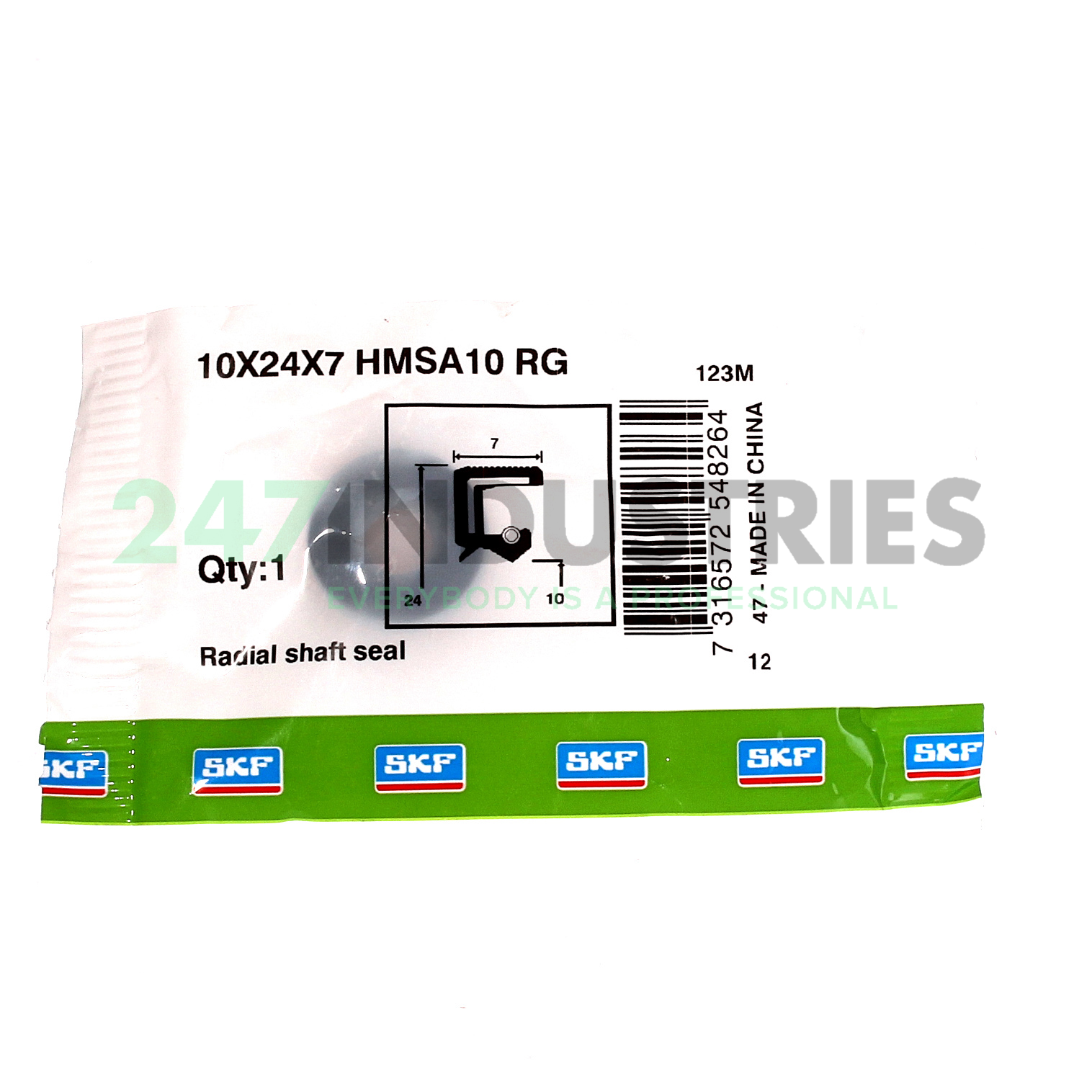10X24X7HMSA10RG SKF Image 1