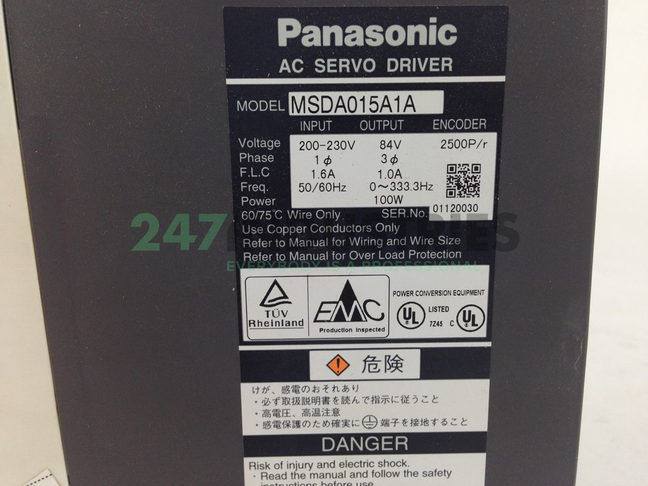 MSDA015A1A Panasonic Image 3