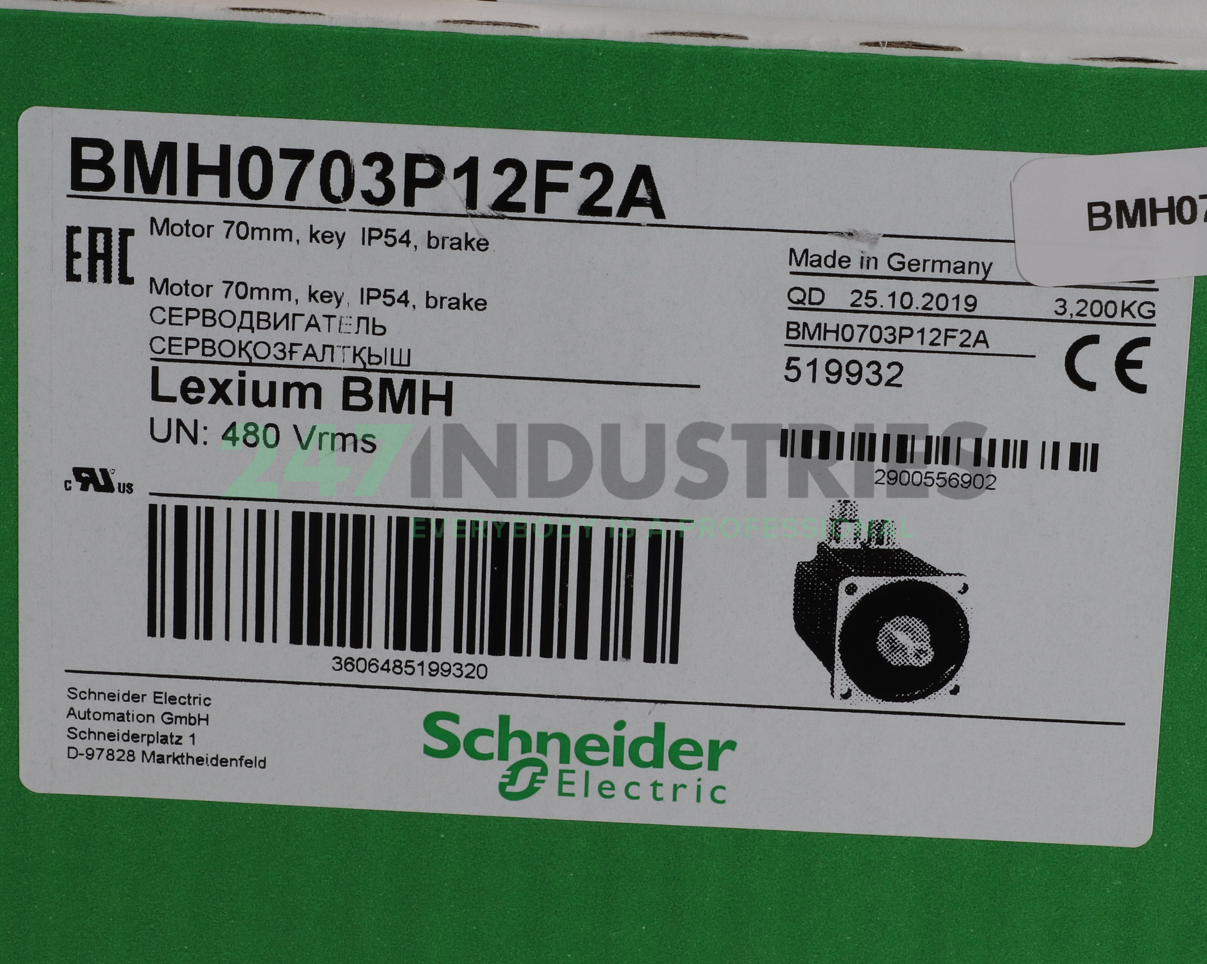 BMH0703P12F2A Schneider Electric Image 2