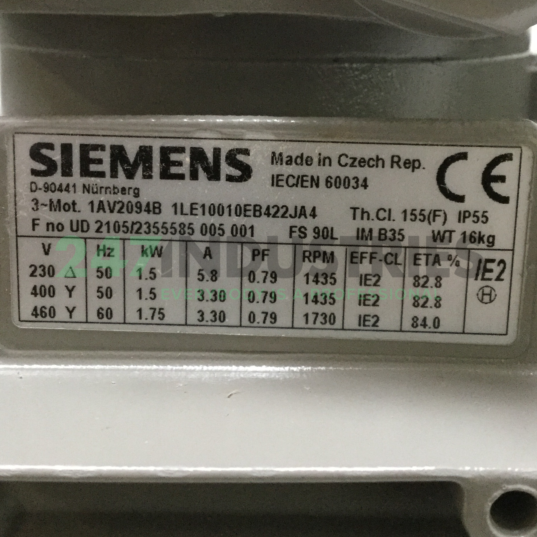 1LE1001-0EB42-2JA4 Siemens Image 4