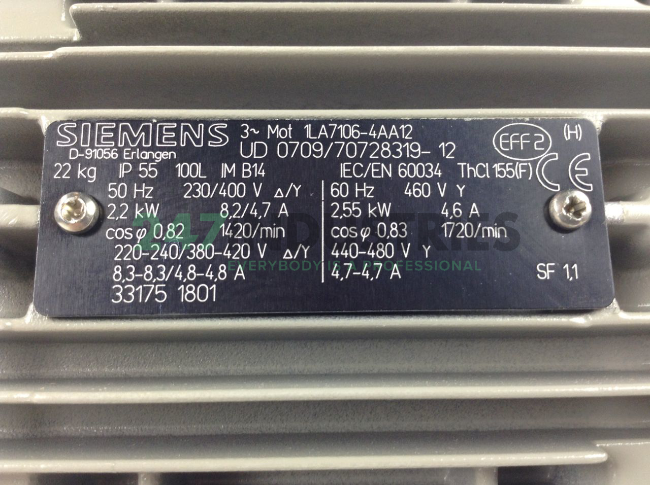 1LA7106-4AA12 Siemens Image 2