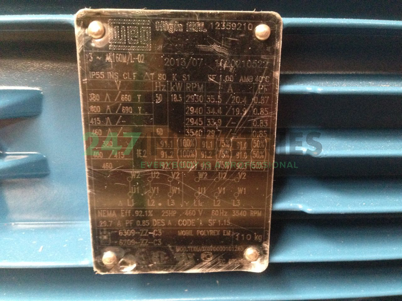 18.5K32AL2160M/L2B3 WEG Image 2