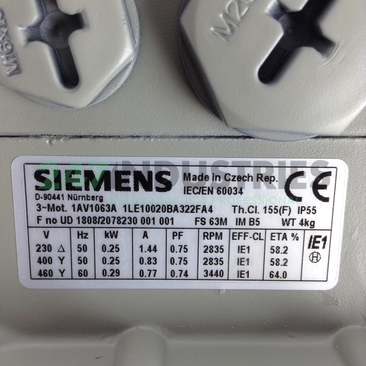 1LE1002-0BA32-2FA4 Siemens Image 2