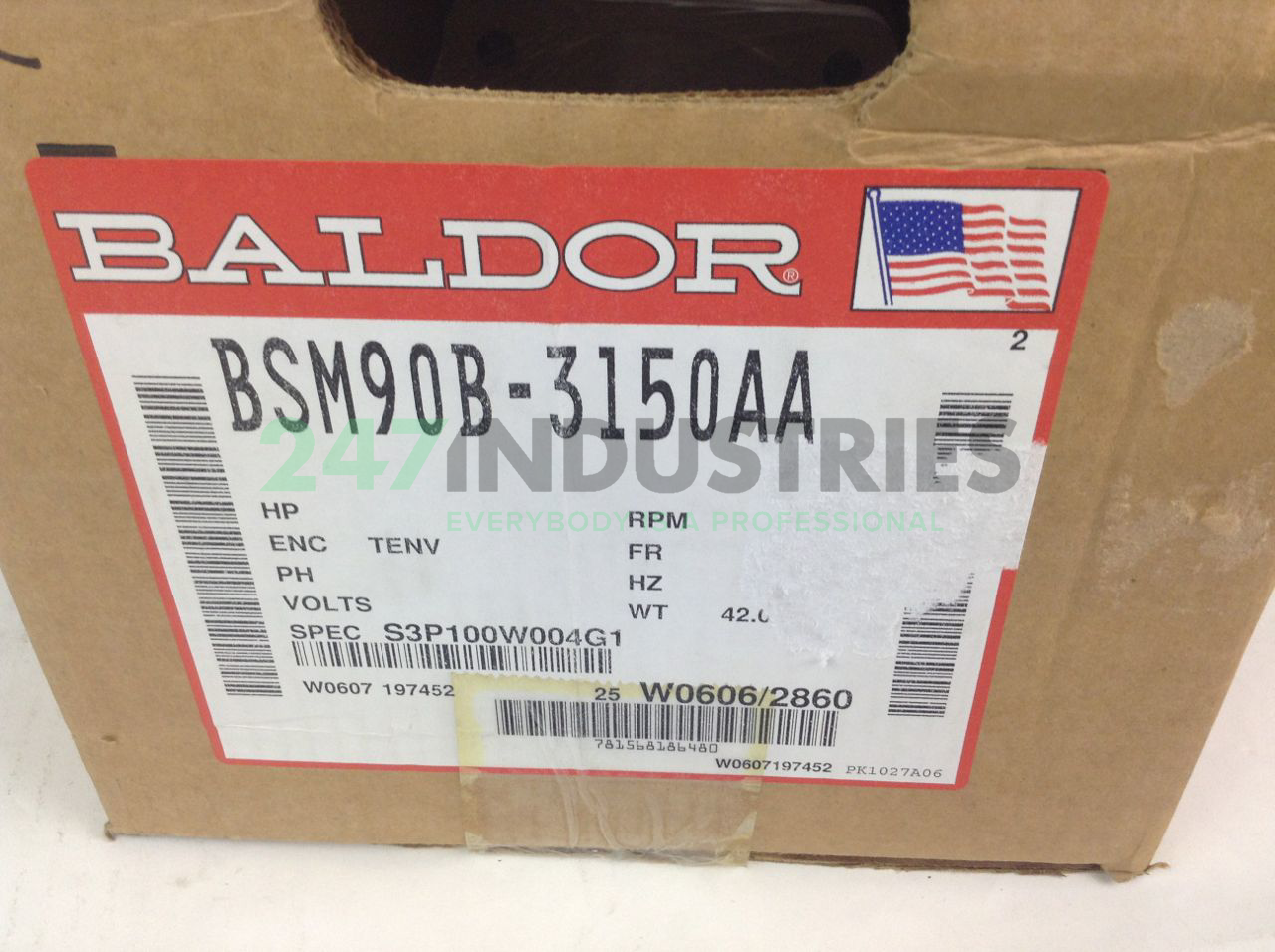 BSM90B-3150AA Baldor Image 2