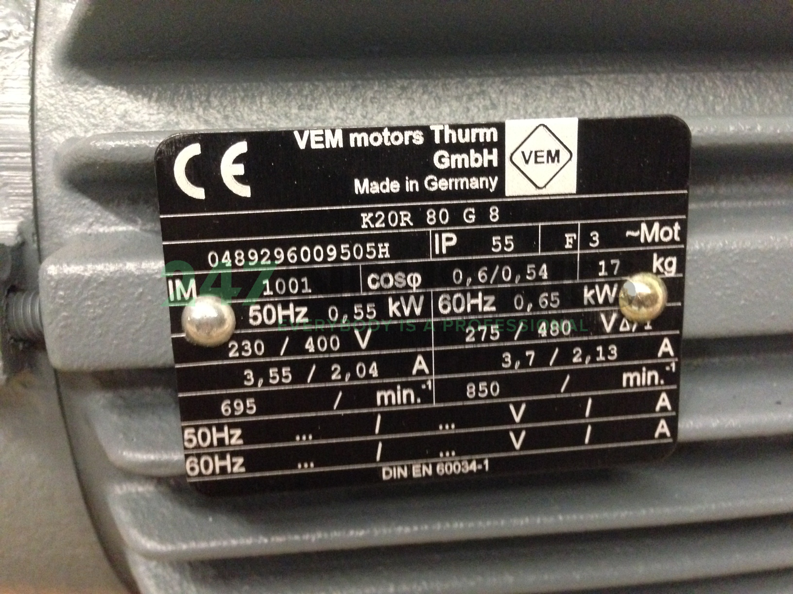 K20R80G8B3 VEM Image 2