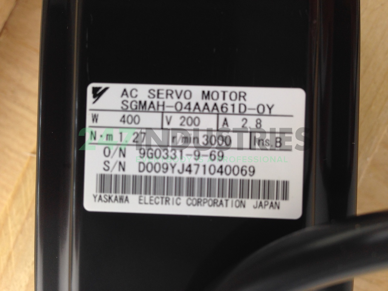 SGMAH-04AAA61D-OY Omron Image 2