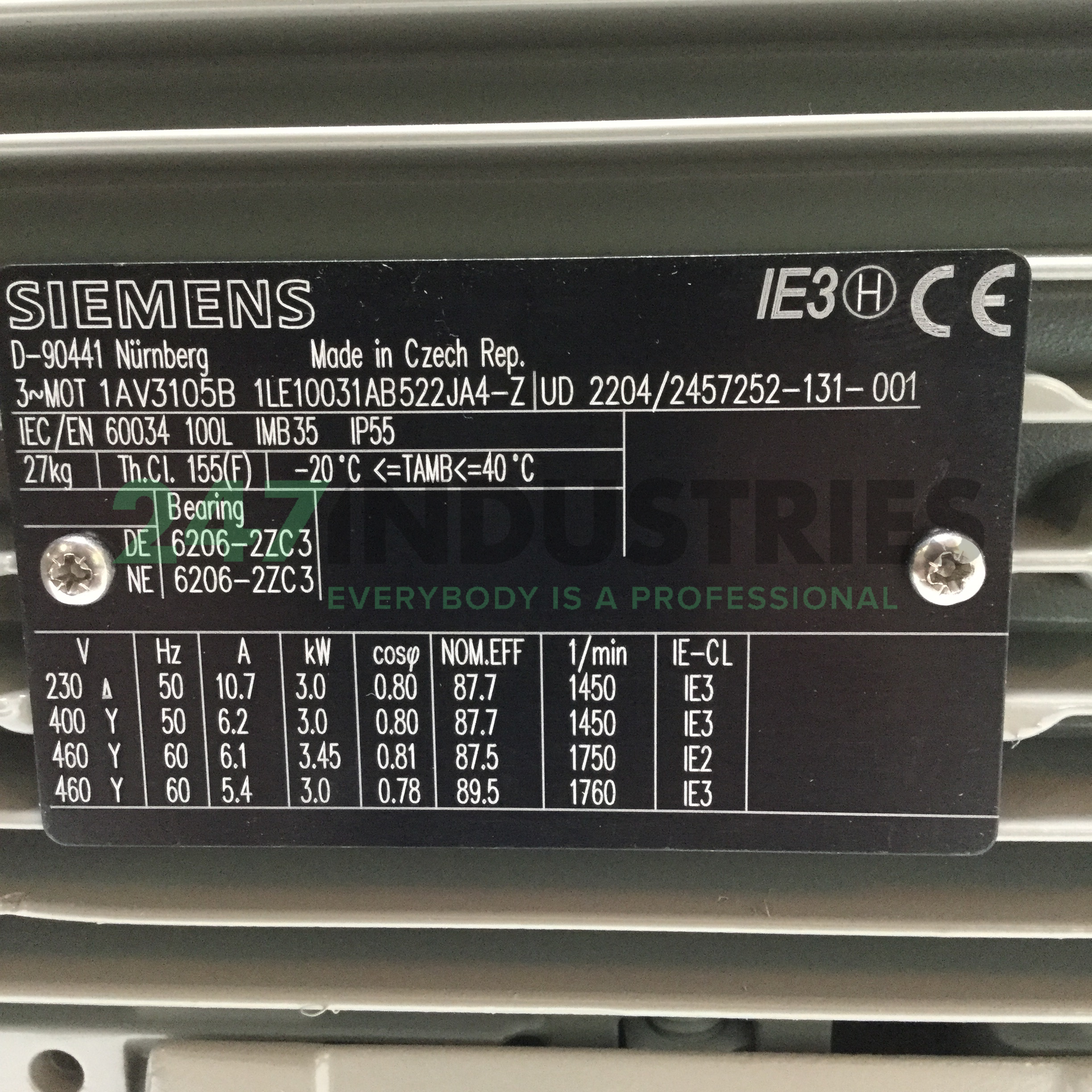 1LE1003-1AB52-2JA4-Z Siemens Image 4