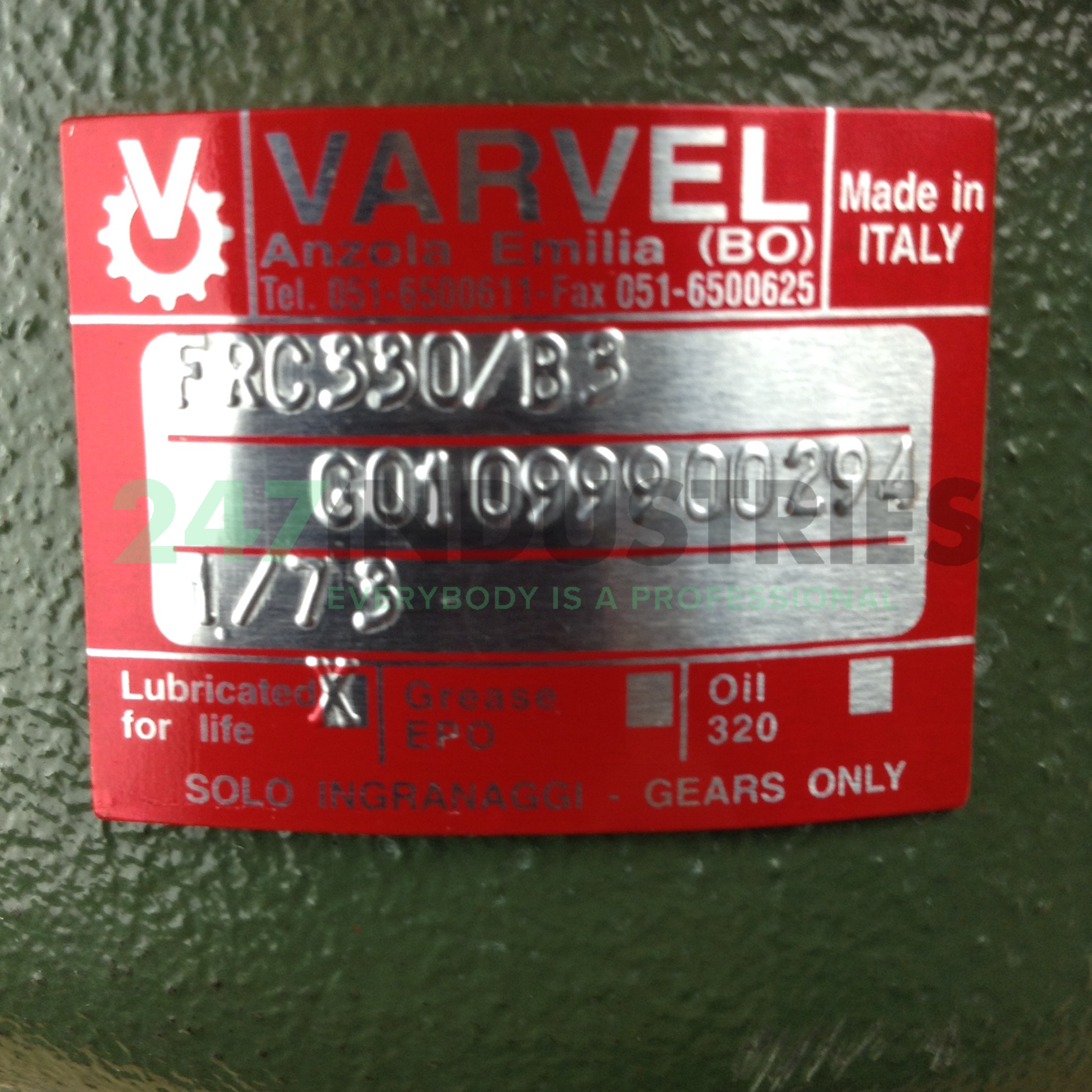 FRC330B3-80B5I73 Varvel Image 2