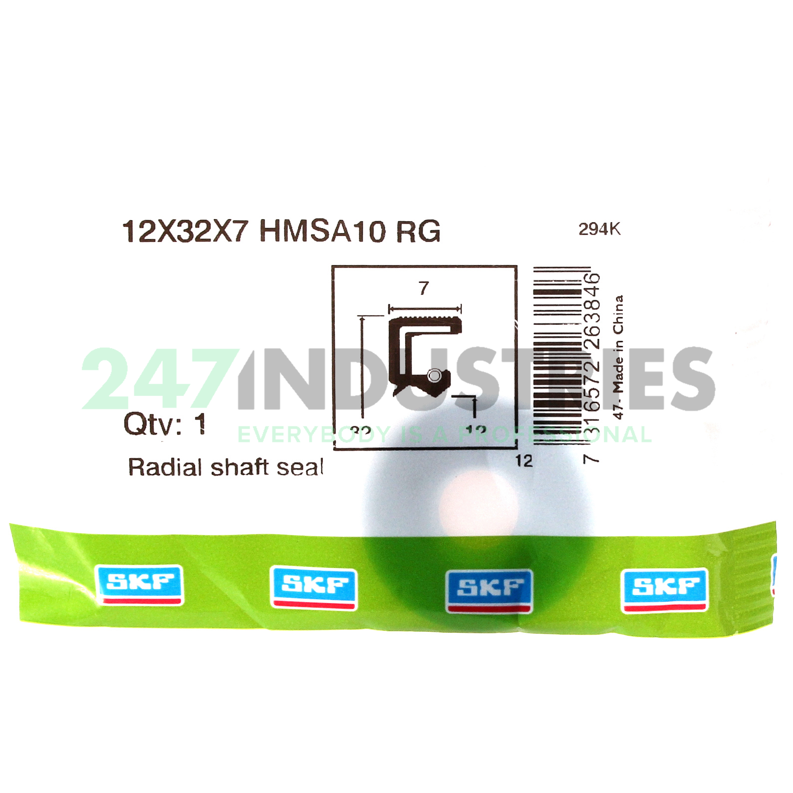 12X32X7HMSA10RG SKF Image 3