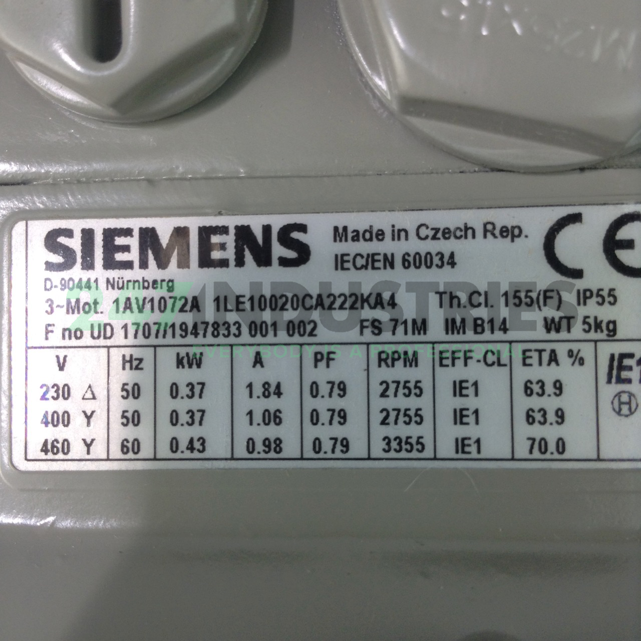 1LE1002-0CA22-2KA4 Siemens Image 2